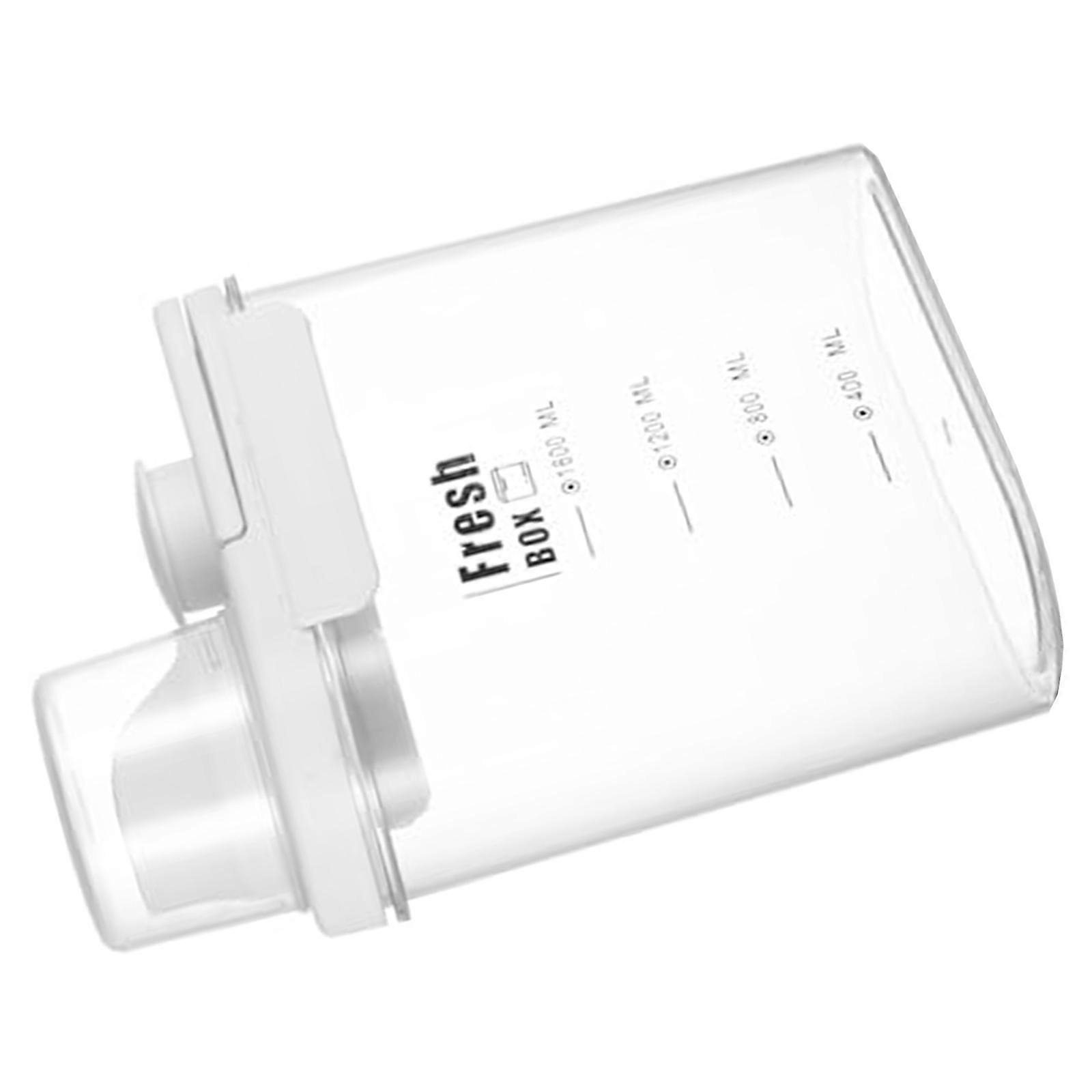 Clear Food Storage Container With Internal Measurement Scale Leakproof Design For Dry Goods Organization  S