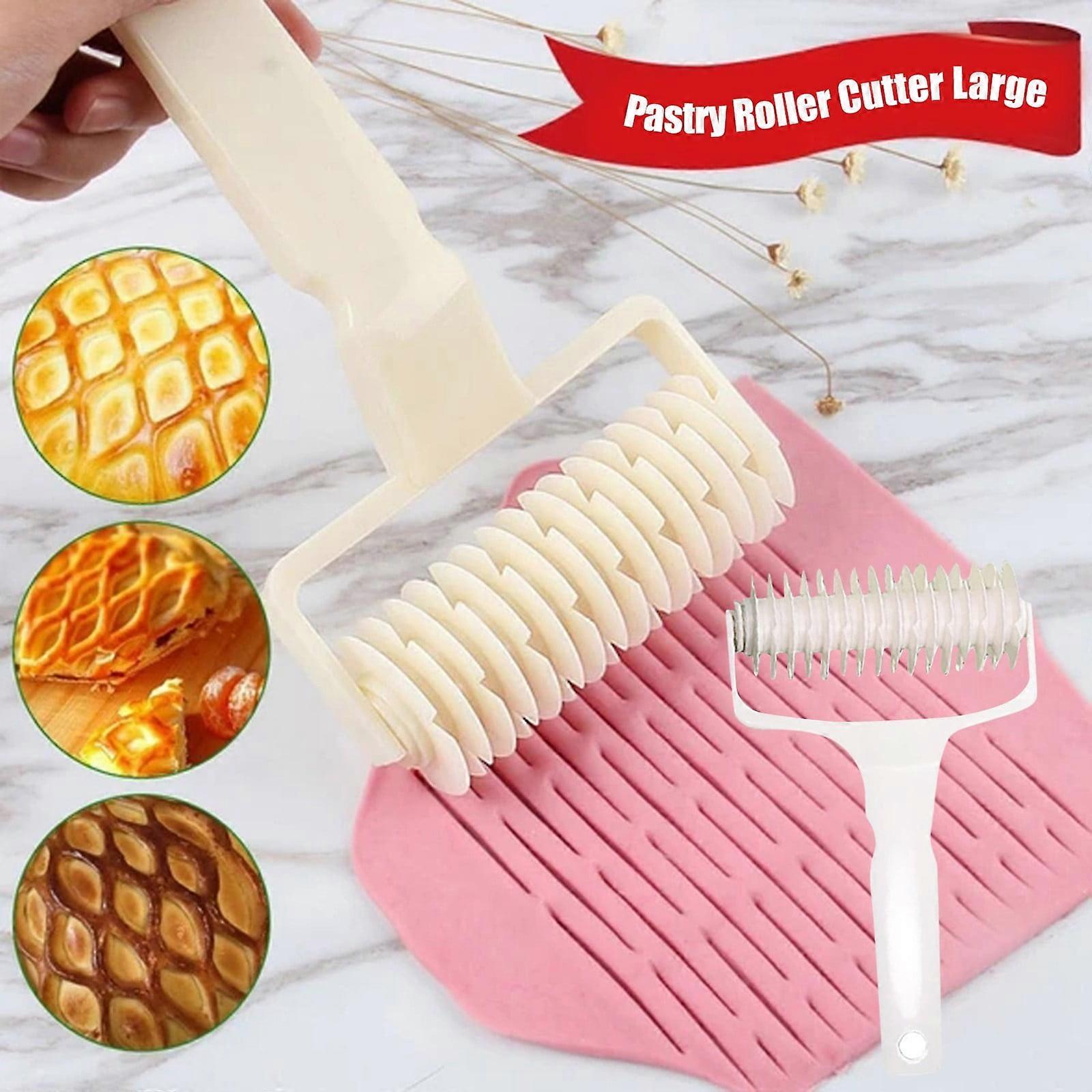Measuring Tools Celebration Activ Roll Smooth Lattice Roller Cutter Cookie Pie Pizza Baking Tool Pastrys Roller