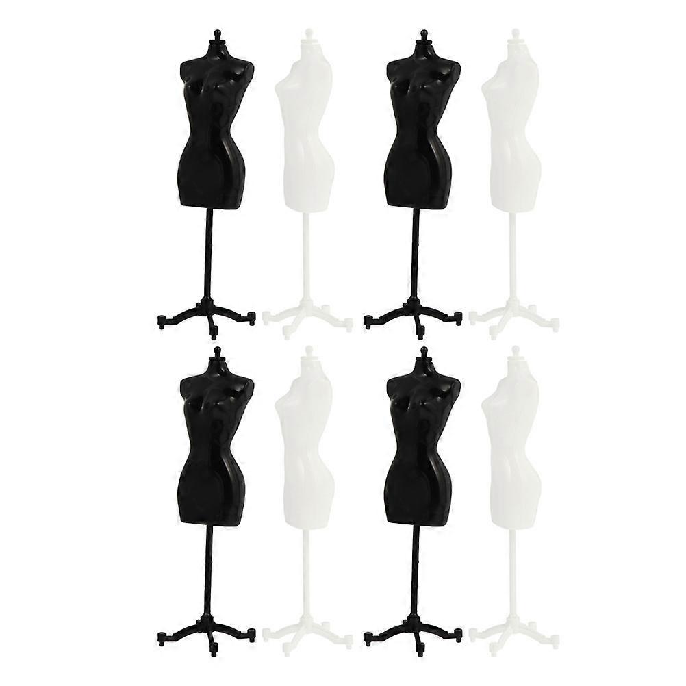 Doll Dress Form Stand Plastic Display Rack Mannequin 48Pcs Pack