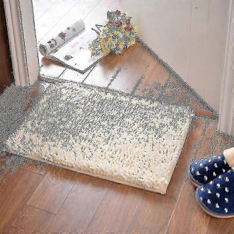 40x60cm Microfiber Bath Mat Soft Comfortable Absorbent Rugs Bathroom Mats