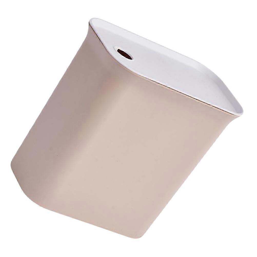 Kitchen Garbage Can with Lid for Home Use Standing Trash Can