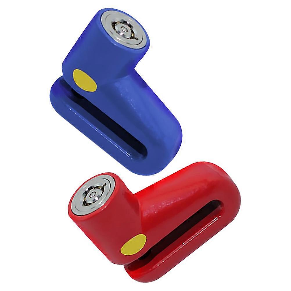 Motorcycle Disc Brake Lock with Security Feature for Versatile Usage Assorted Color Compact Size