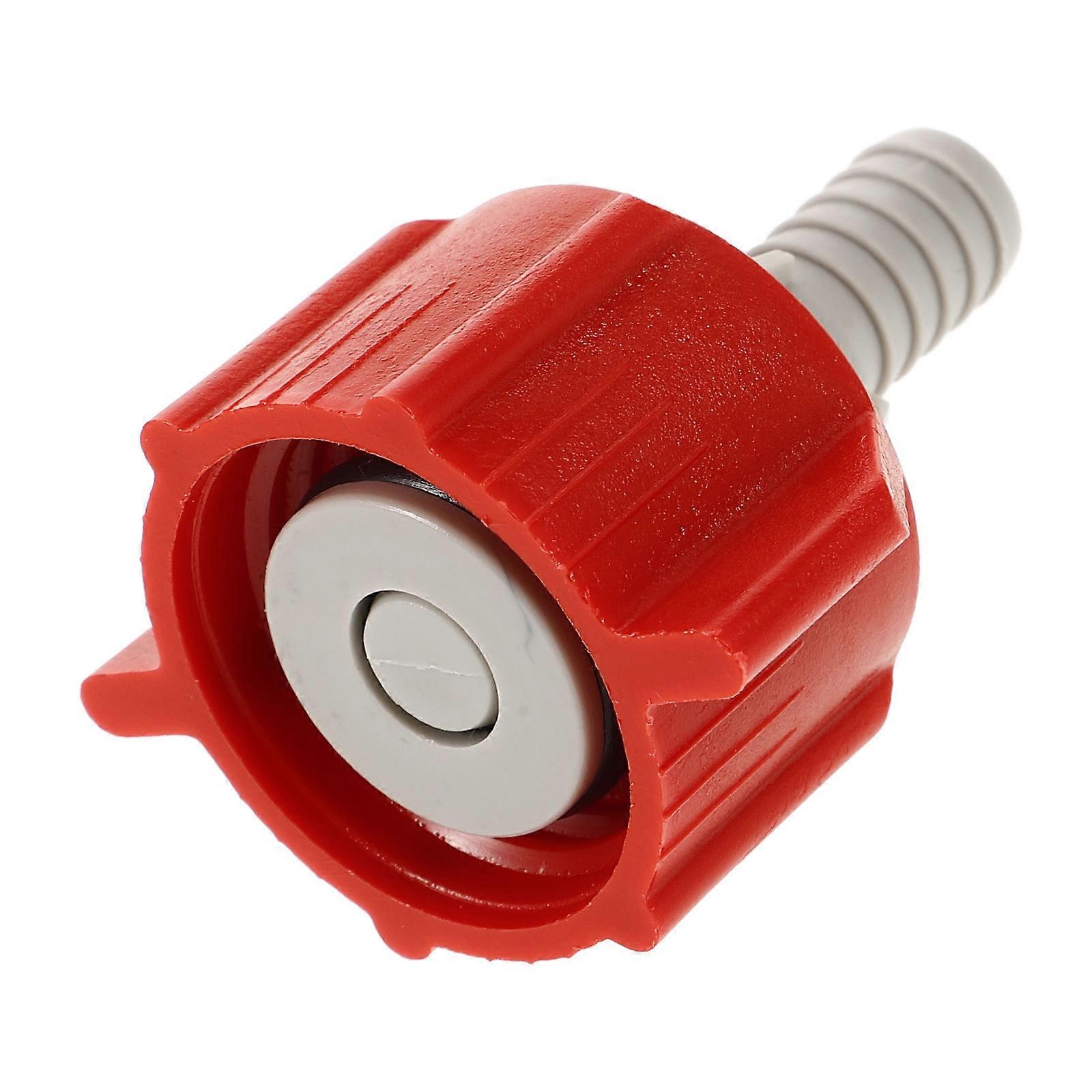 Plastic BIB Adapter Soda Water Machine Adapter for Home Users Bottom Diameter 27.7MM Food-Grade Material Energy Saving 1Pack