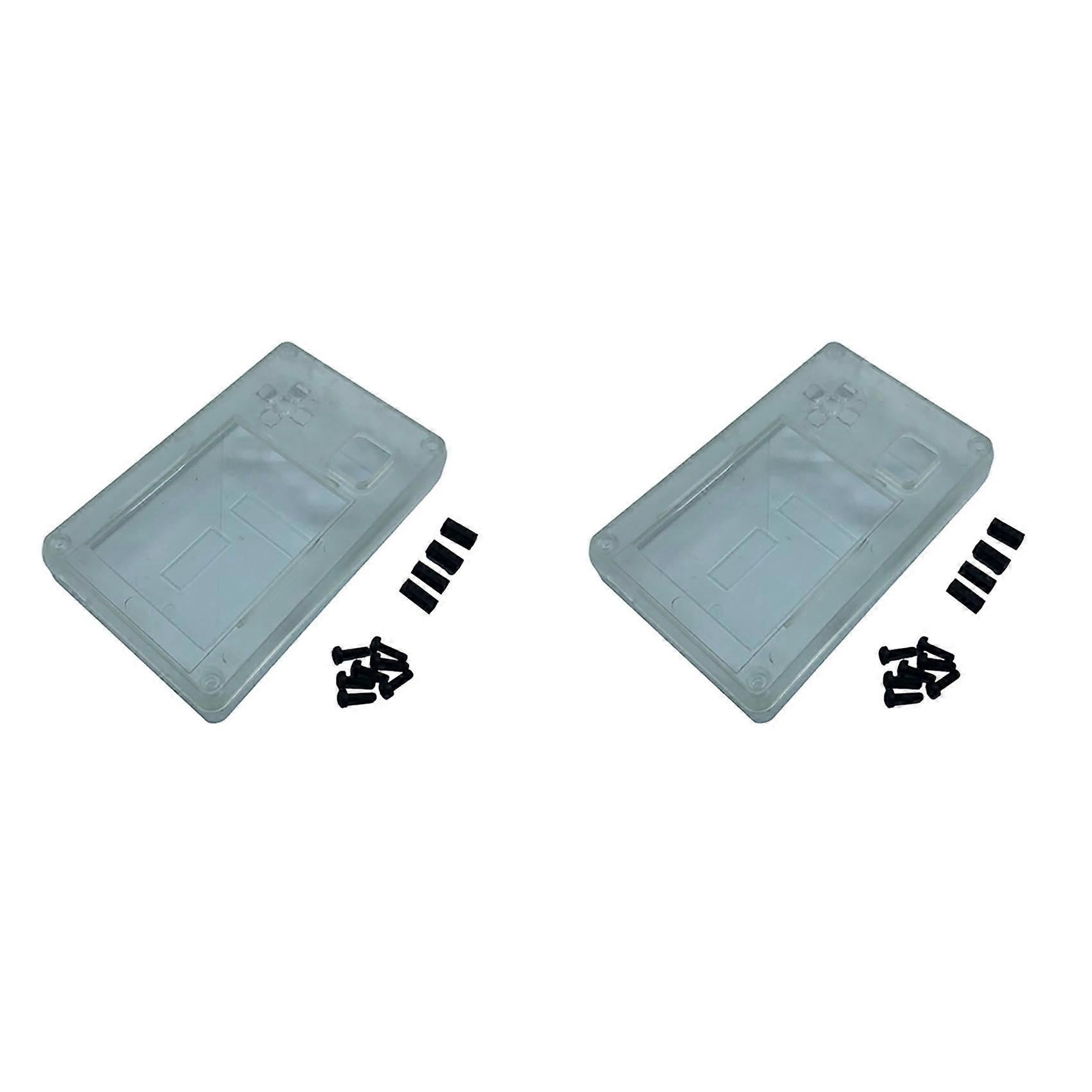 2X H2 Plastic Case for Hackrf One PORTAPACK H2 Transparent Shell