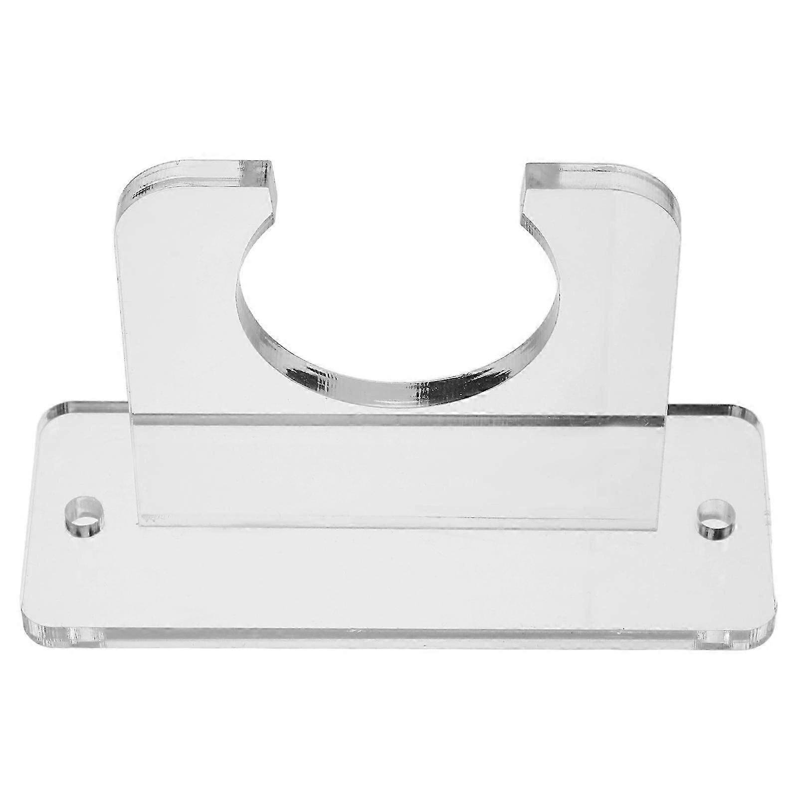 Ball Paddle Display Rack Wall-Mounted Acrylic Holder for Clear Organizer