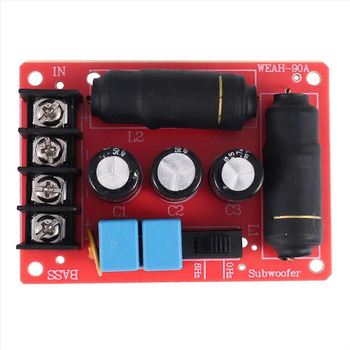 Second-Order Crossover Speaker Frequency Divider DIY Home Theater