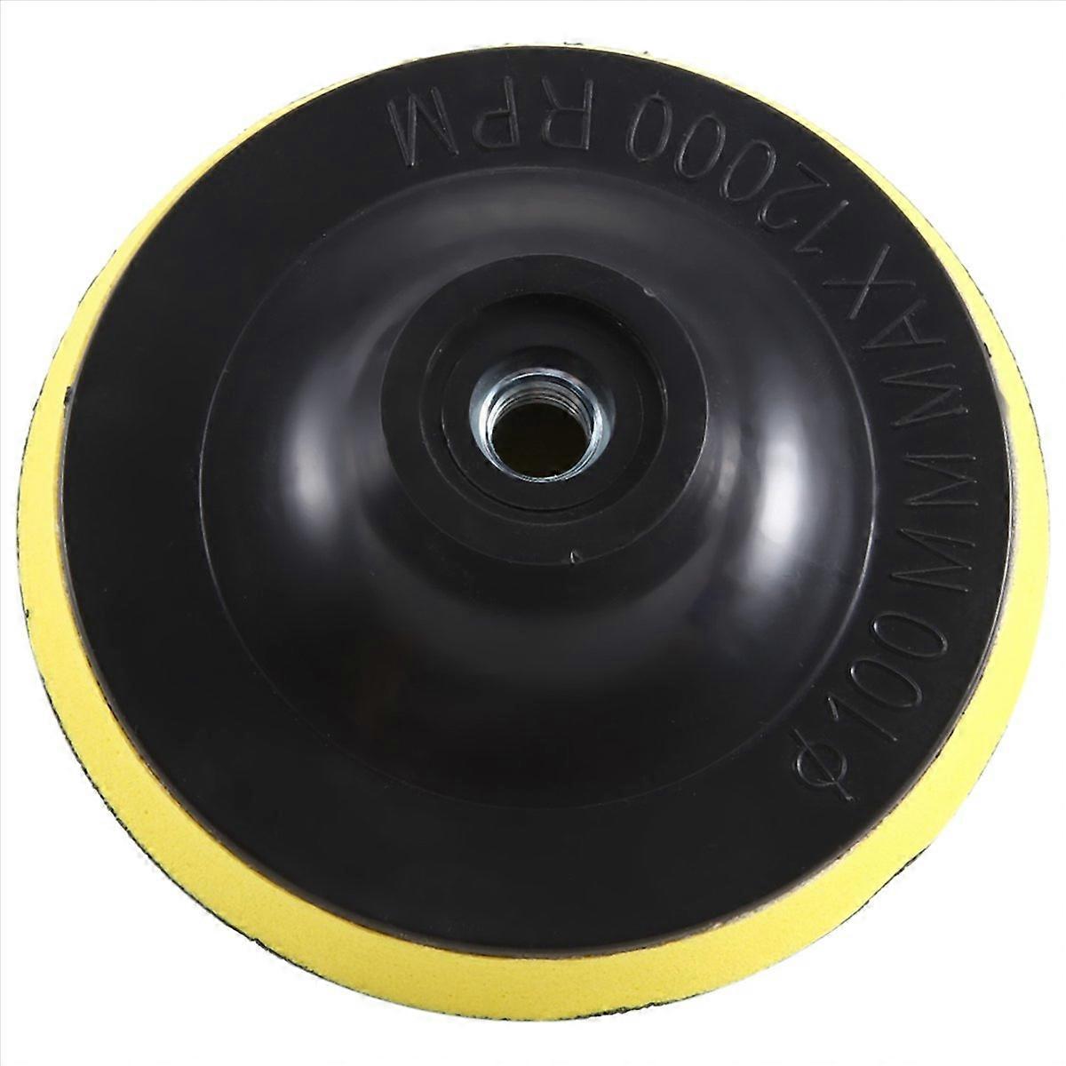 Angle Grinder Sanding Polishing Hook and Loop Backing Pad 4" Dia