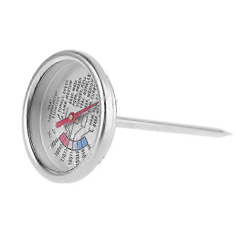 Deep Fry Thermometer Instant Read 12in Dial Meat BBQ Thermometer for Brewing