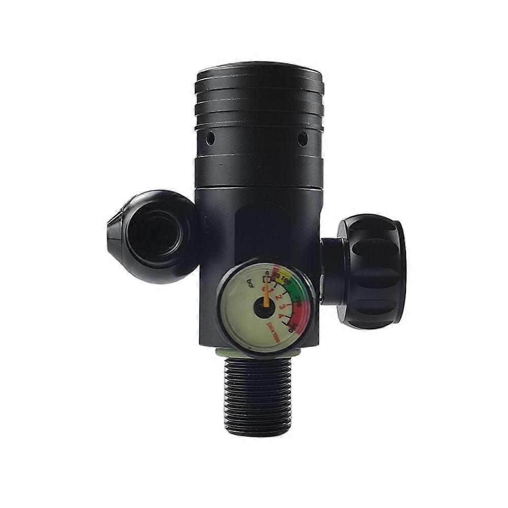 300bar 4500psi Luminous Gauge First Level Regulator M18x1.5 Thread For Diving Air Cylinder