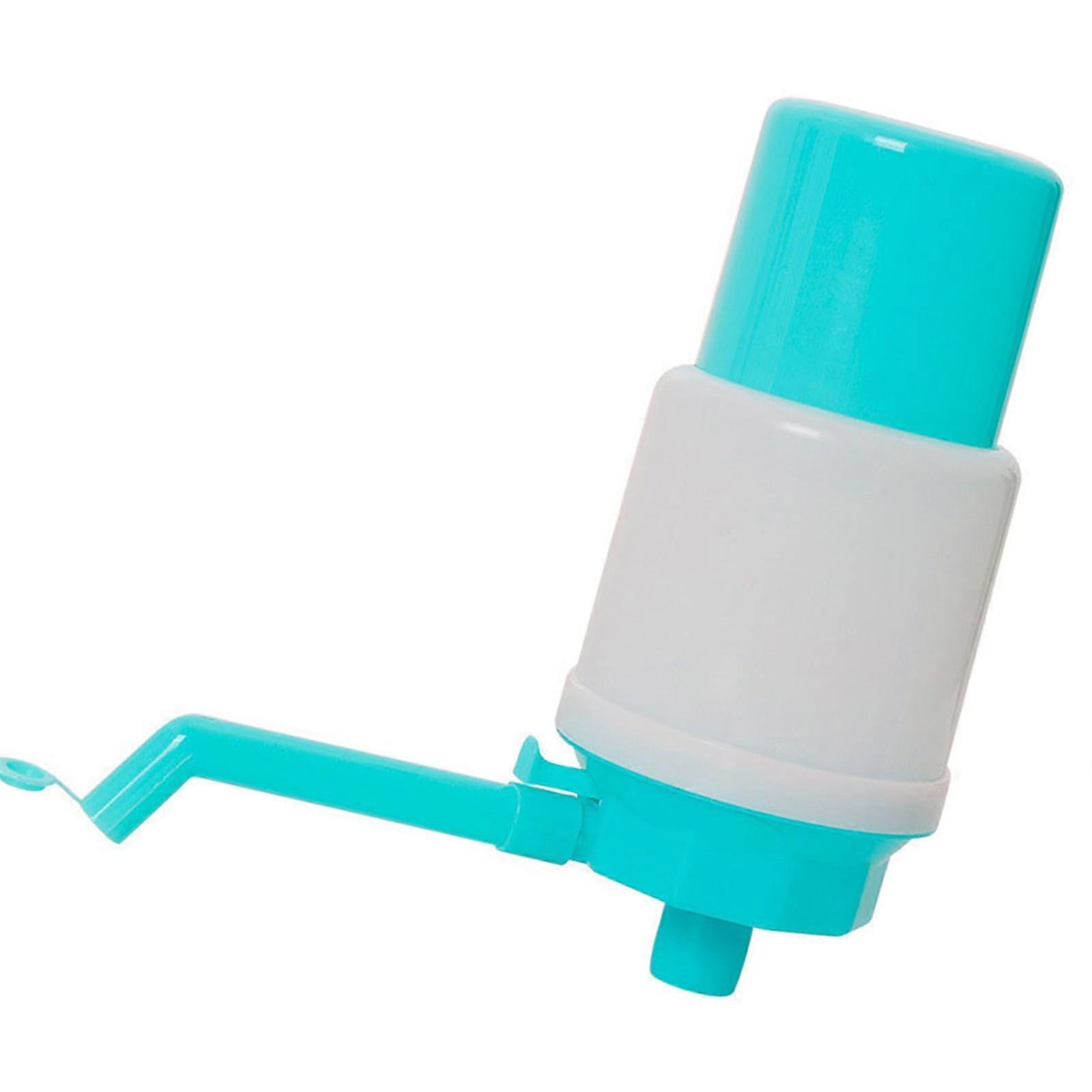 Manual Hand Press Pump for 5 Gallon Water Bottle with Adjustable Tube Length and Protective Spout Covers, Durable Design