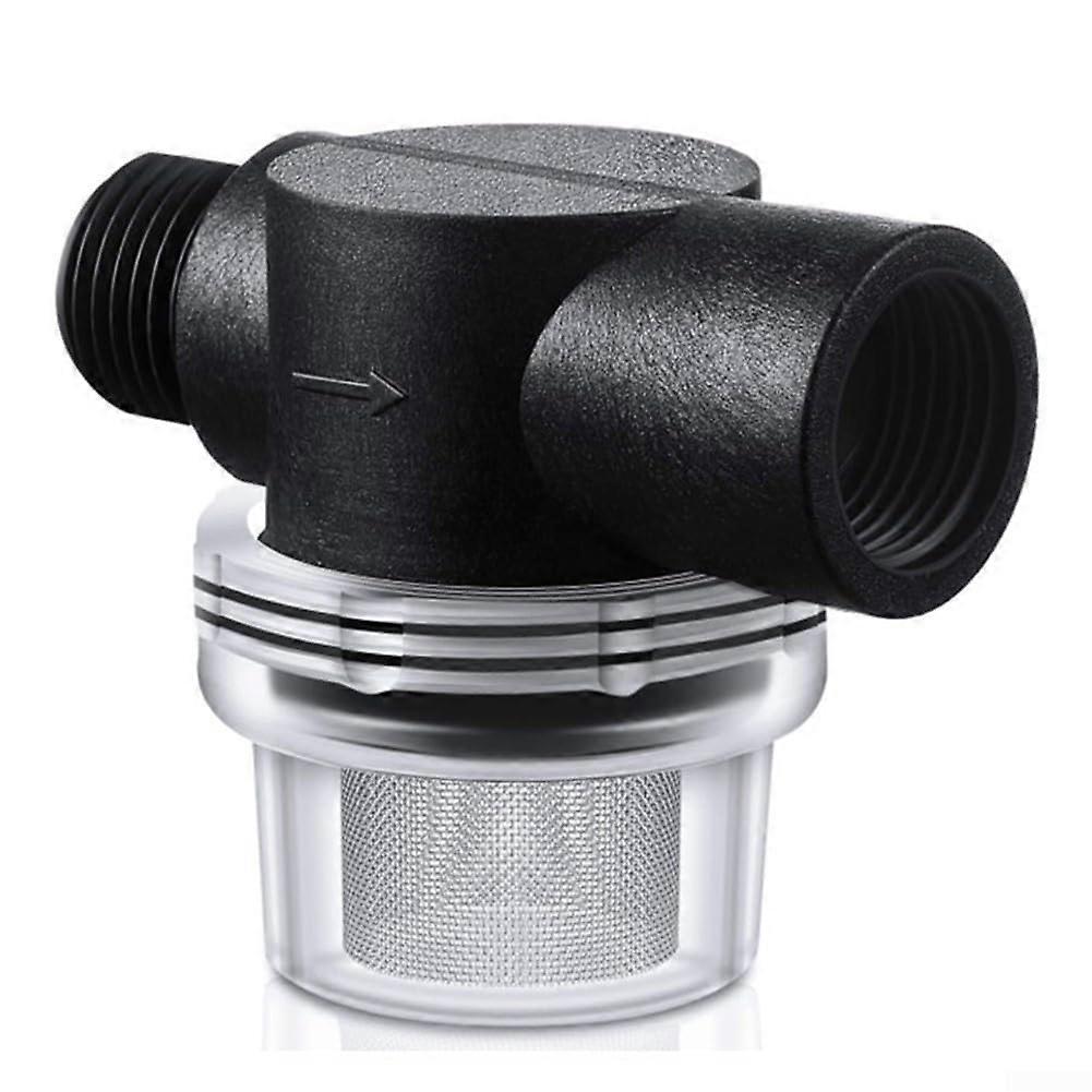 Water Pipe Filter 4Point Internal Teeth, Outdoor Garden Pump Filter, Home PreFilter, Water Tap Filter Level Controller