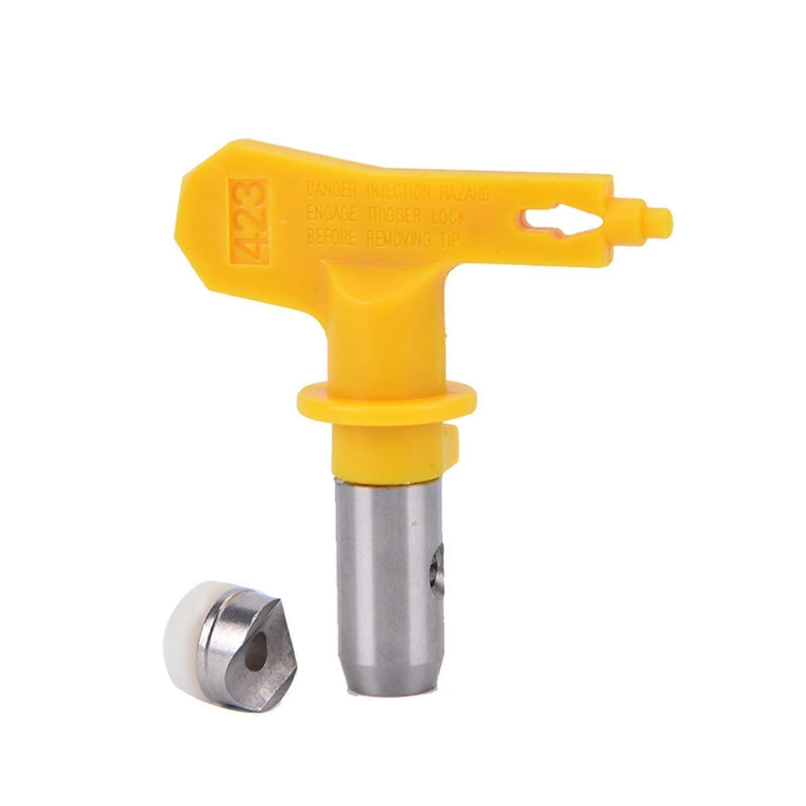 Airless Paint Sprayer Nozzle Tip with AntiClog Design N423 for Wagner 2/3/4/5 Series