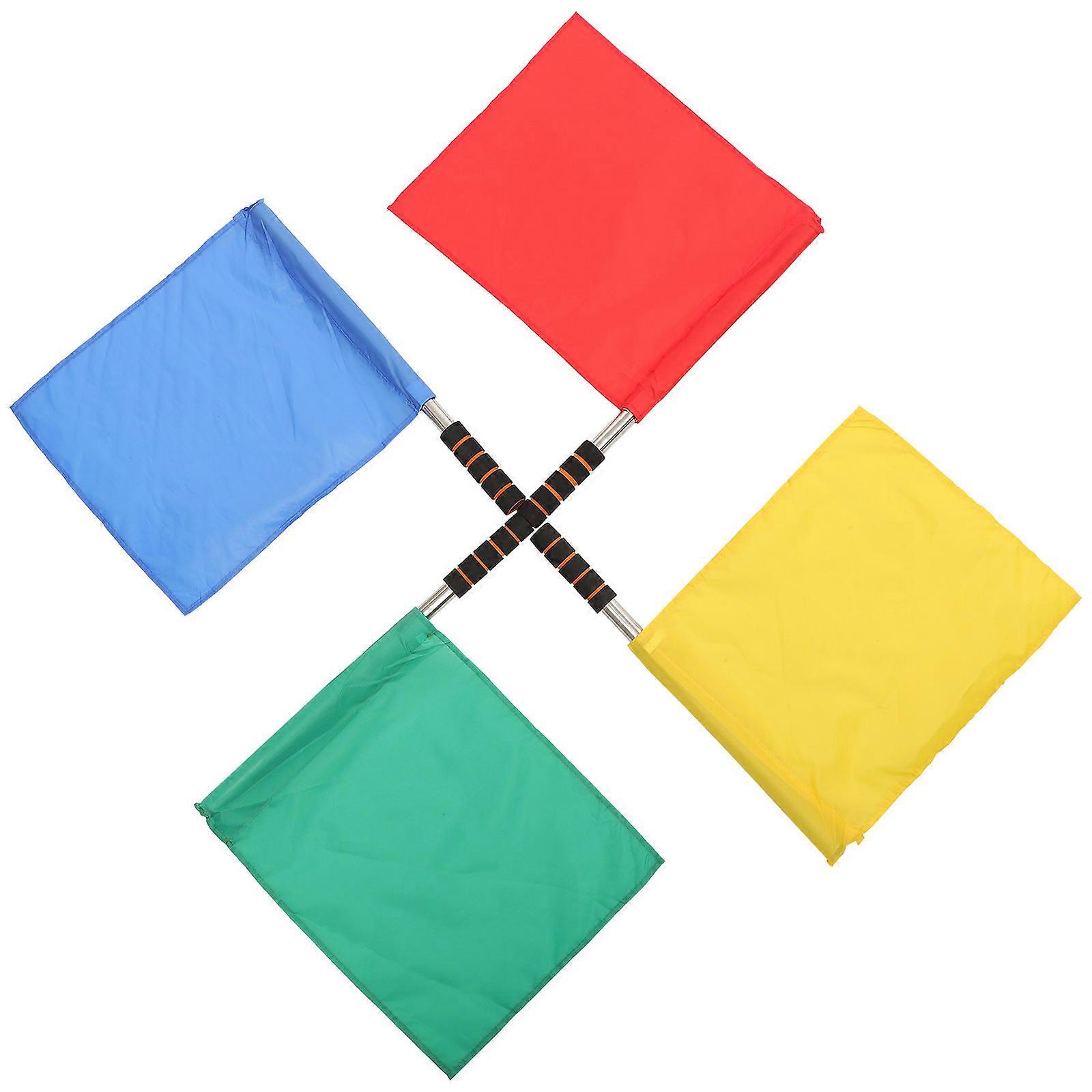 Outdoor Sports 16 Pcs Flags Designed For Football Games Suitable For High Visibility Signaling