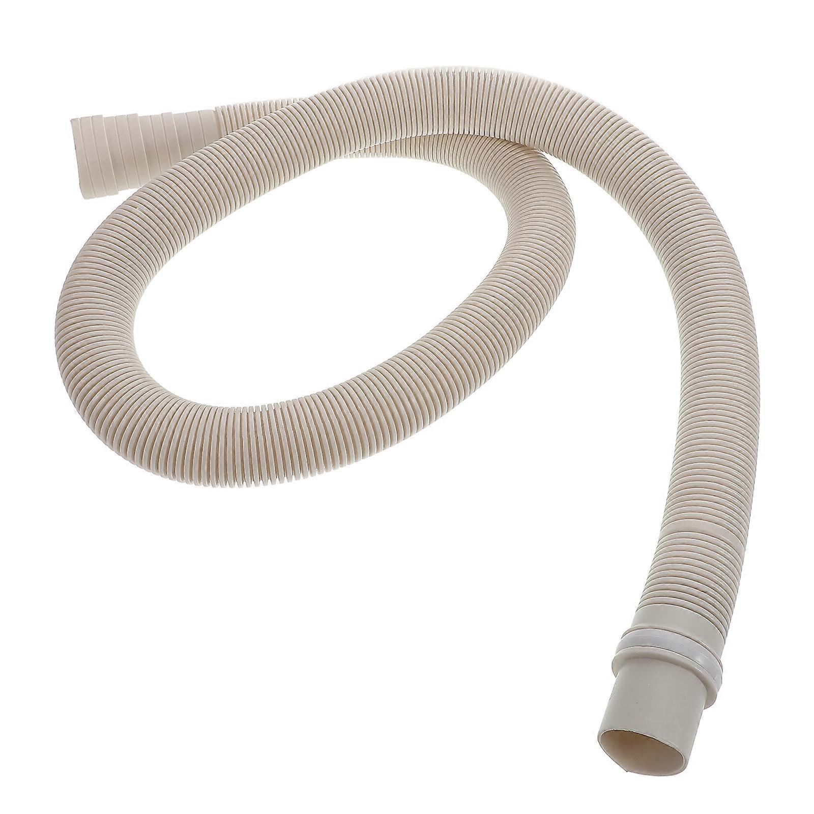 Washing Machine Drain Hose Extension Kit for Versatile Use 4Sets White Eva