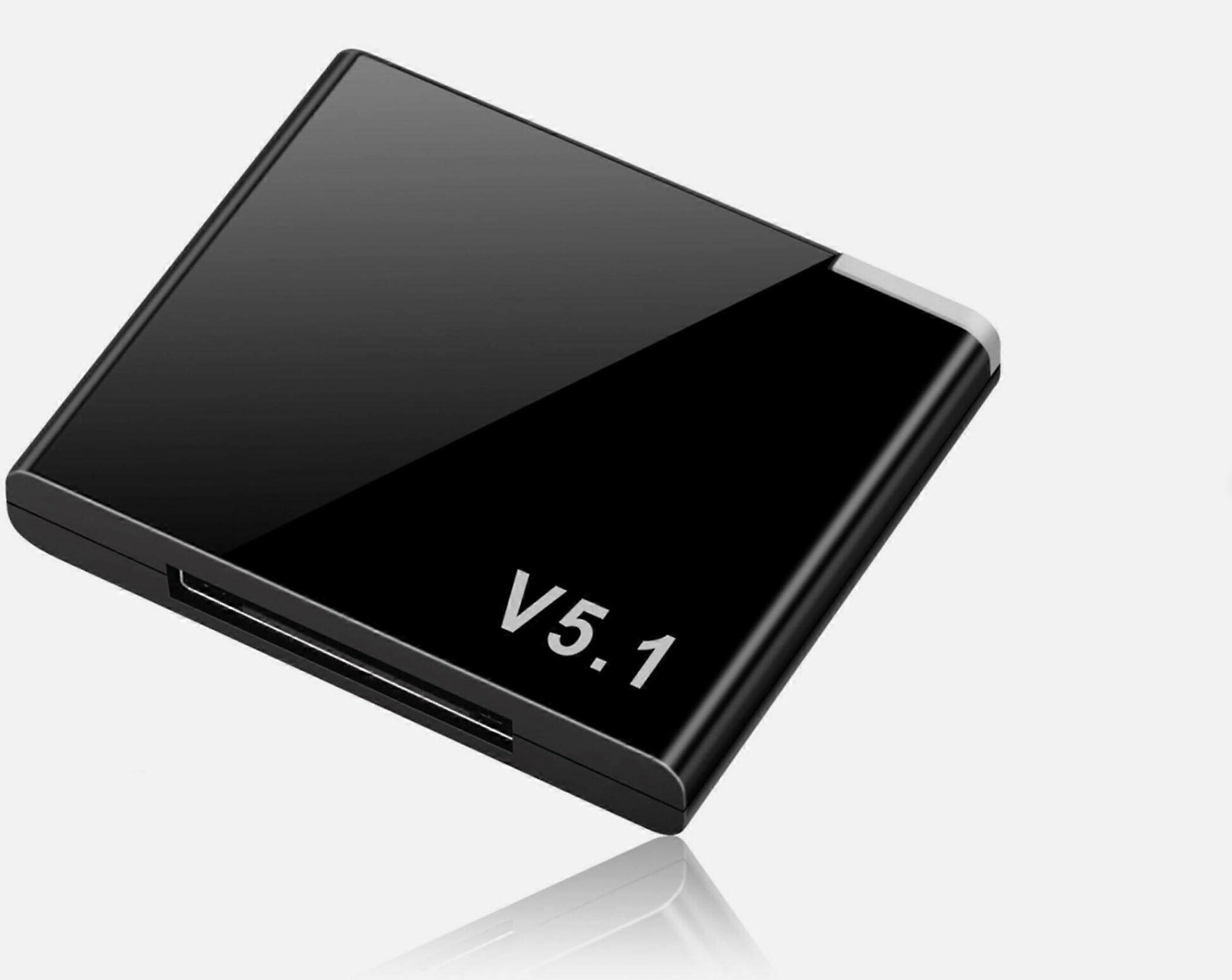 Bluetooth 5.1 Adapter, 30 Pin Wireless Audio Receiver for Bose SoundDock, iPod iPhone iPad