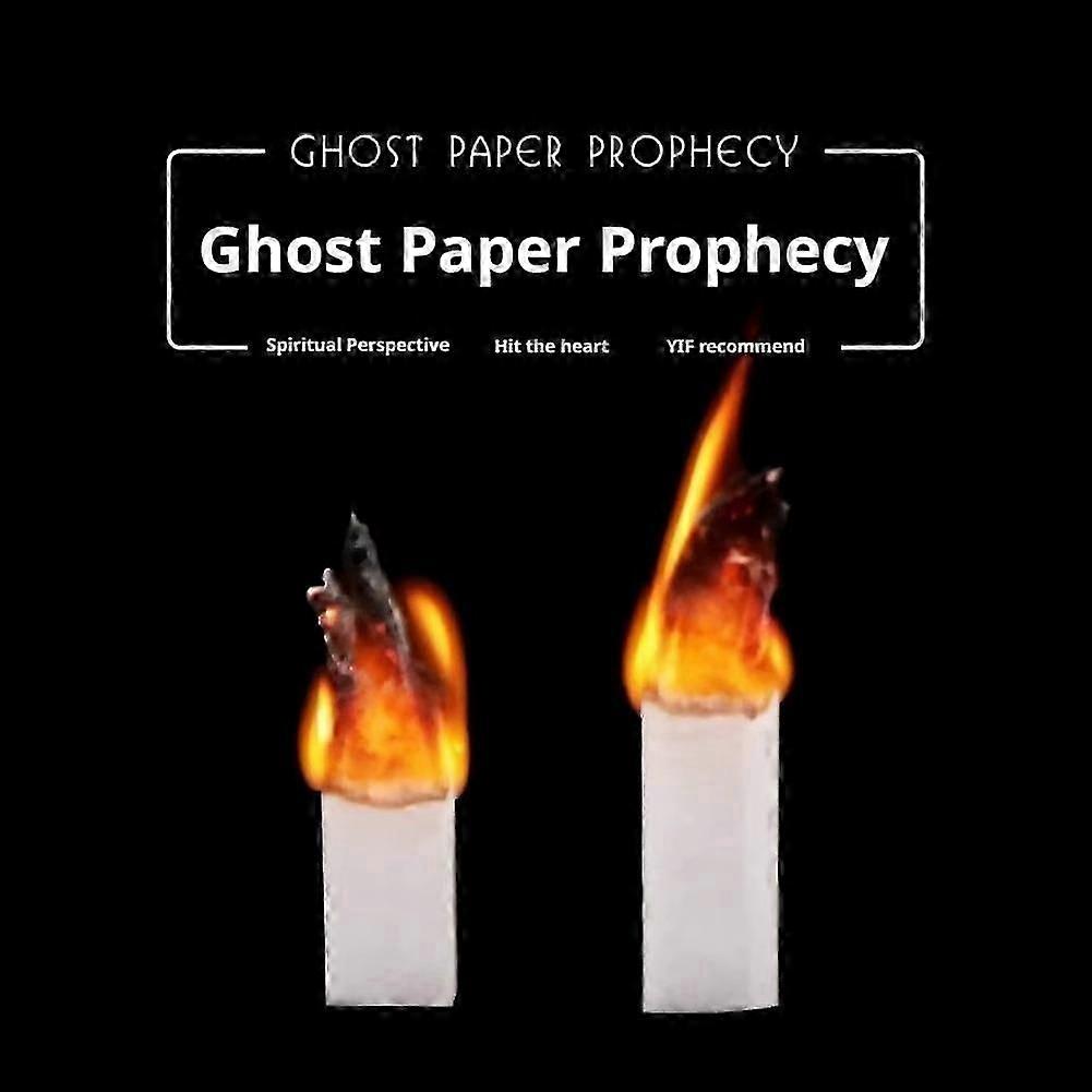 Magic Flying Fire Paper Ghost Paper Illusion Props Burning Ascending Paper