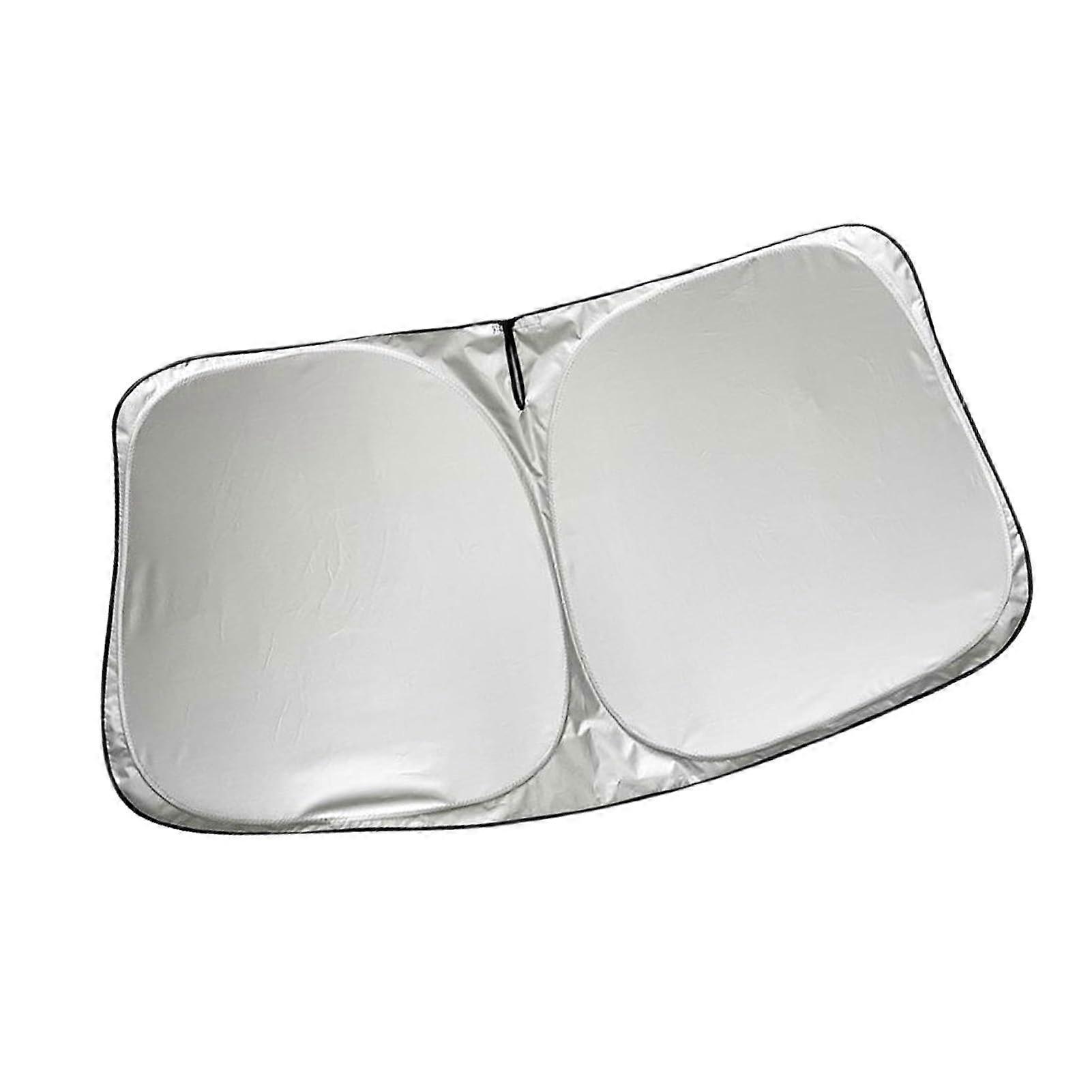 Front Window Sunshade for Tesla Model Y with Full UV Protection and Heat Insulation Layer