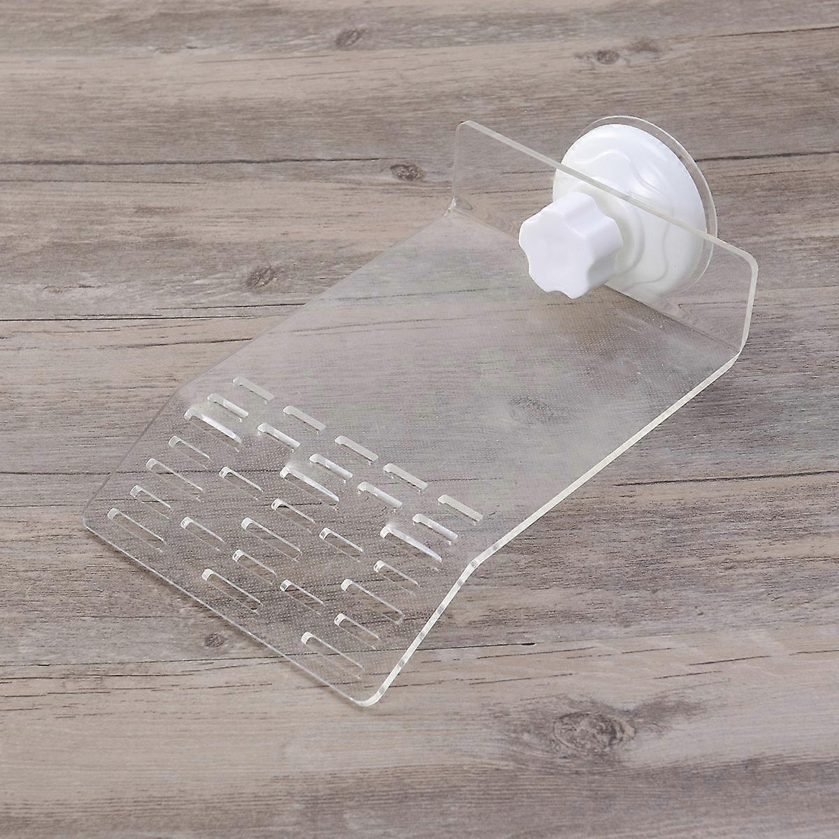Acrylic Turtle Dock Basking Platform with Suction Cups for Turtle Use Size M
