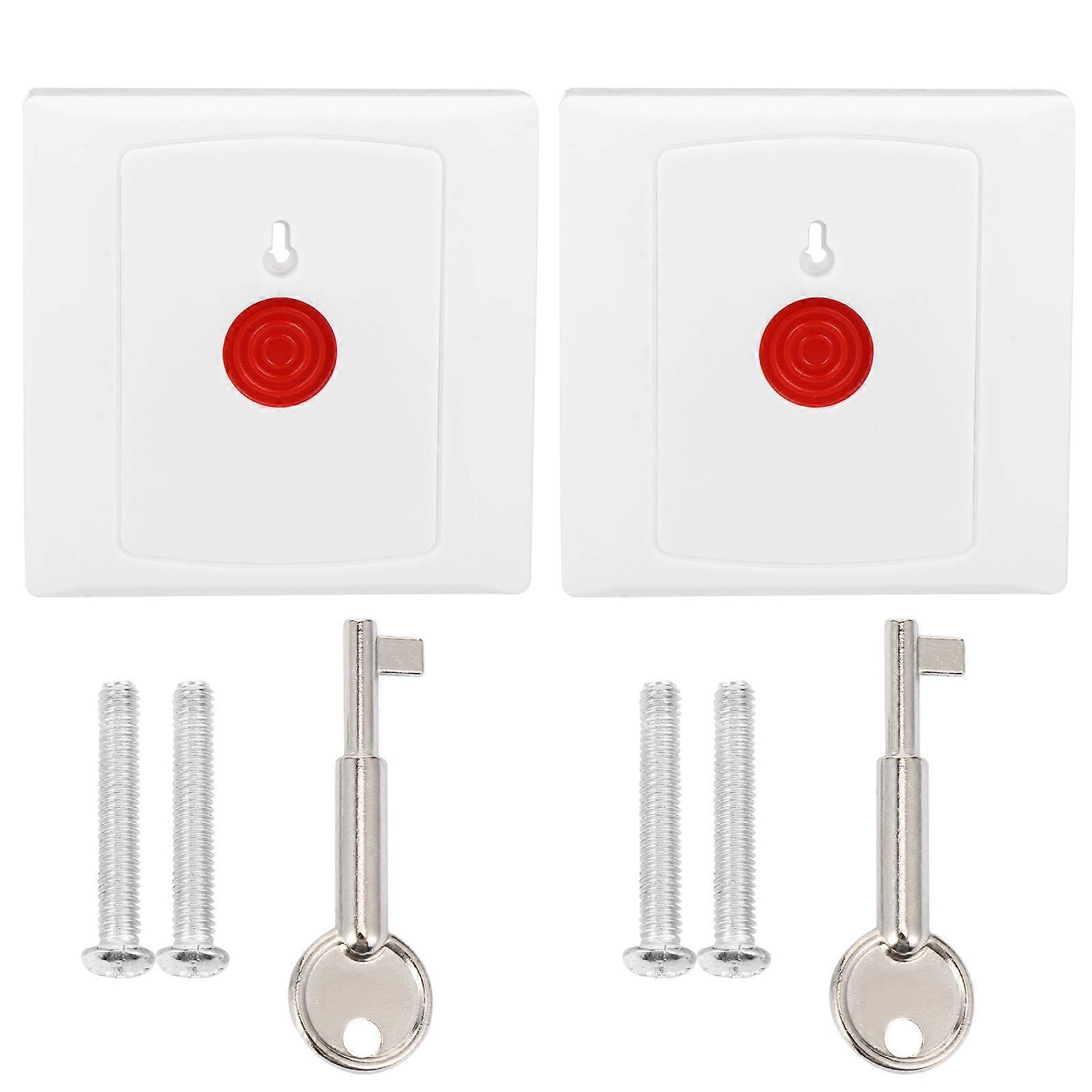 Manual Alarm Emergency Button for Home Use Fire Emergency Button 6Pcs