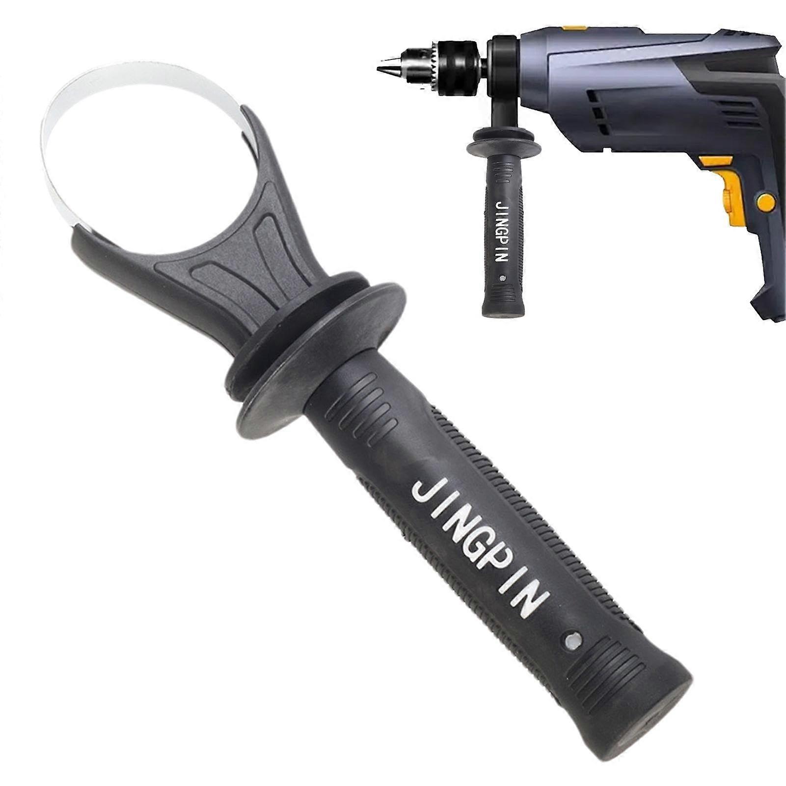 Hammer Drill Handle with Ergonomic Hollow Side Grip, Universal Replacement for Electric Rotary Tools