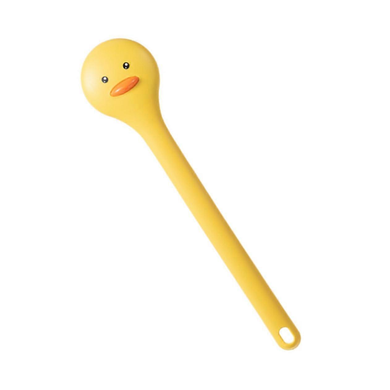 Back Scrubber for Shower with Long Handle Soft PP Bristles Bath Brush and Wall Hook Storage