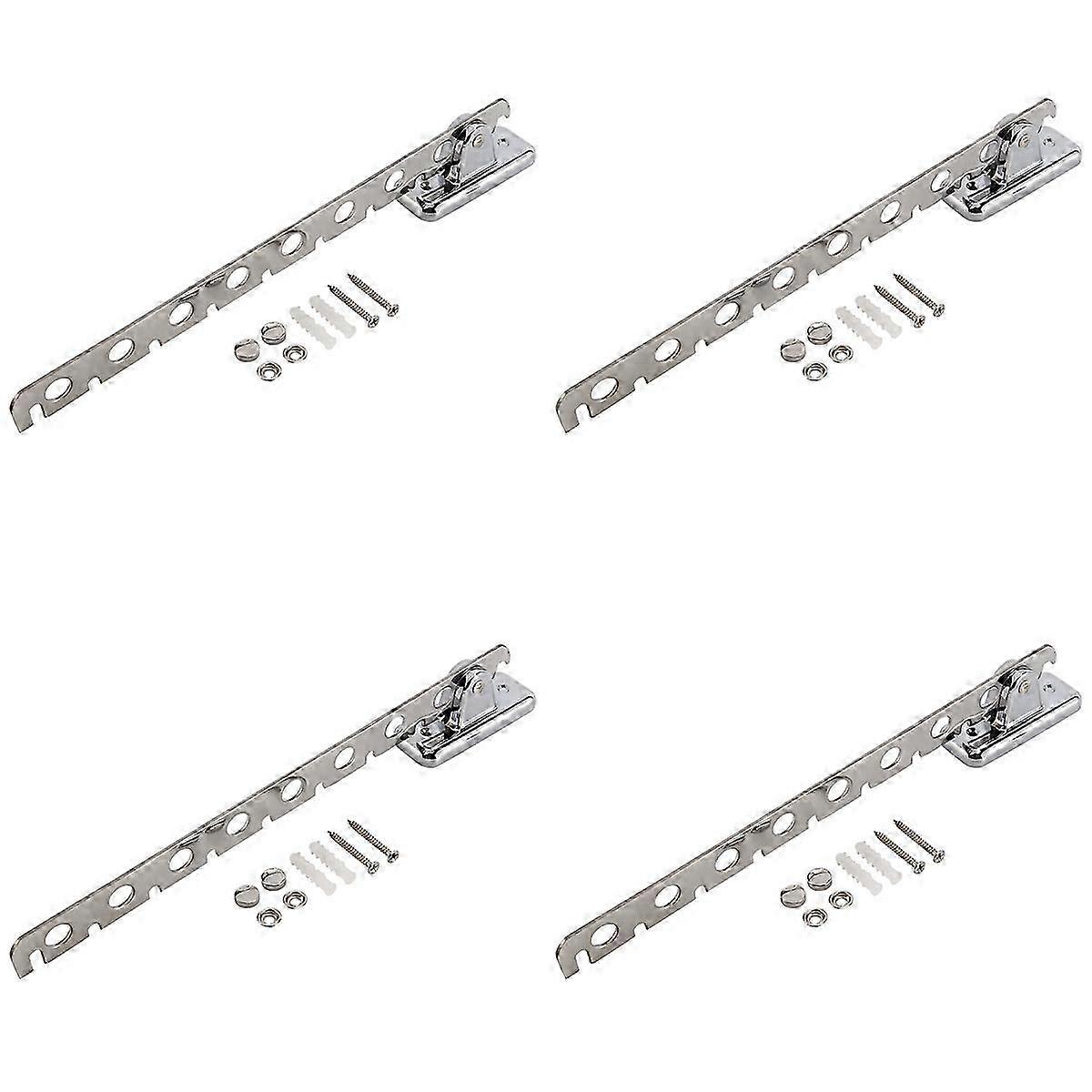 Folding Wall Mounted Clothes Hanger, Clothes Hook (8 Holes)