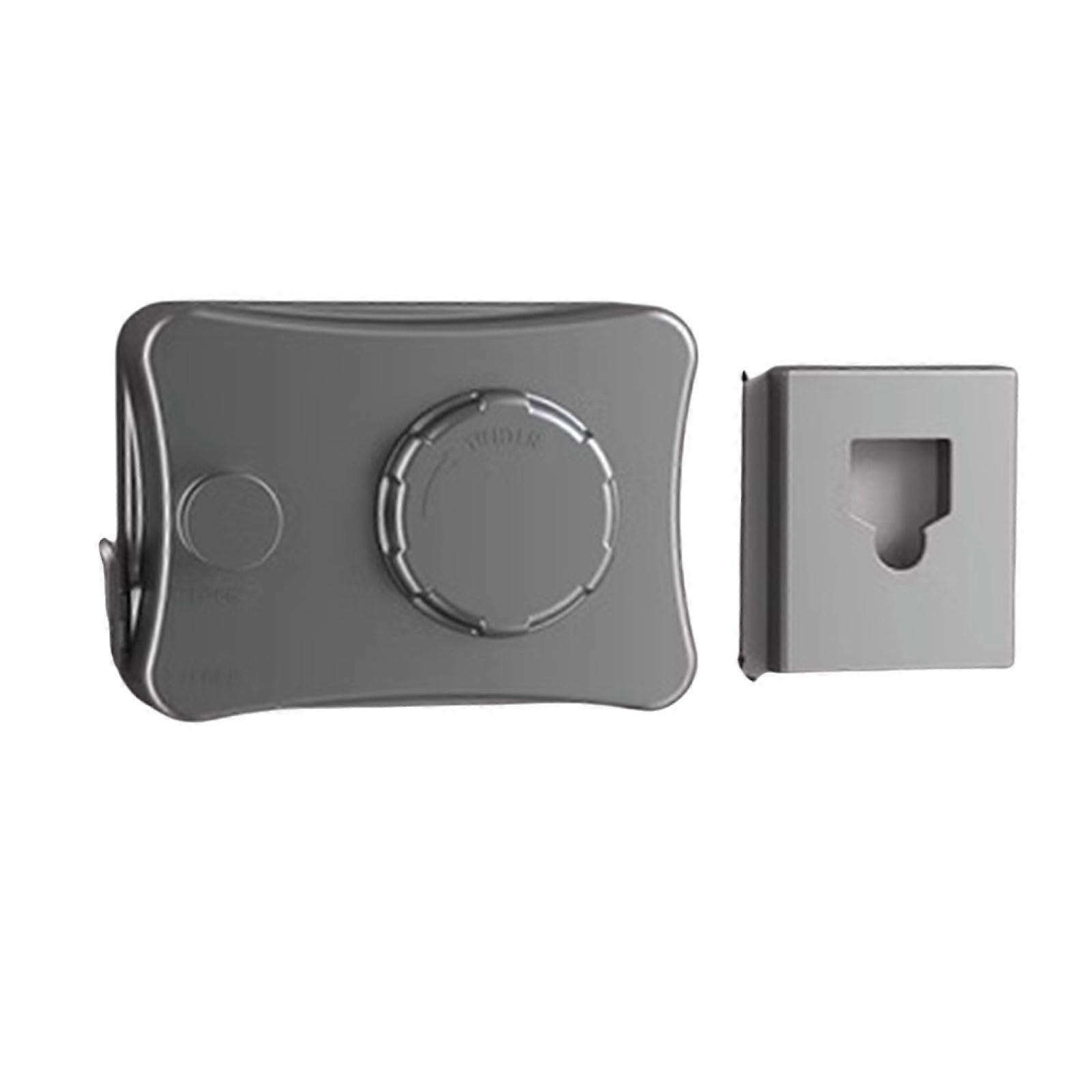 Retractable Clothesline Indoor Stainless Steel Wall Mounted Space Saving No Drill Grey M