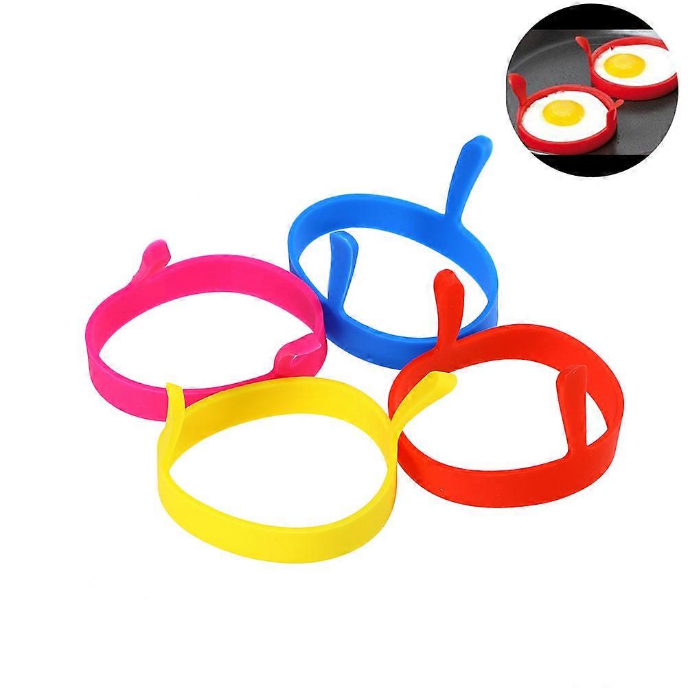 Fried Egg Mould Round Shaped Fried Egg Mold for Kitchen Use 6Pcs Set