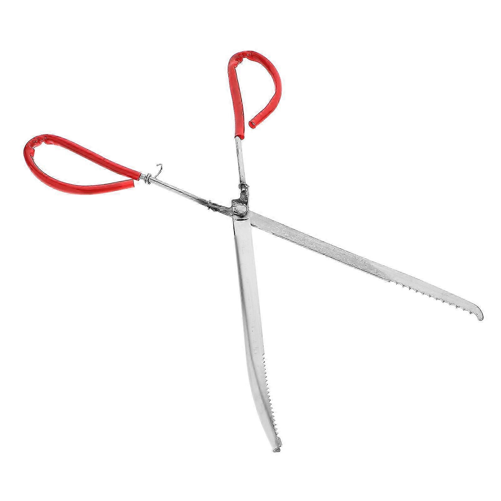 Multi-function Crab Clamp compatible Home Use Red Plastic Material 7 Inch