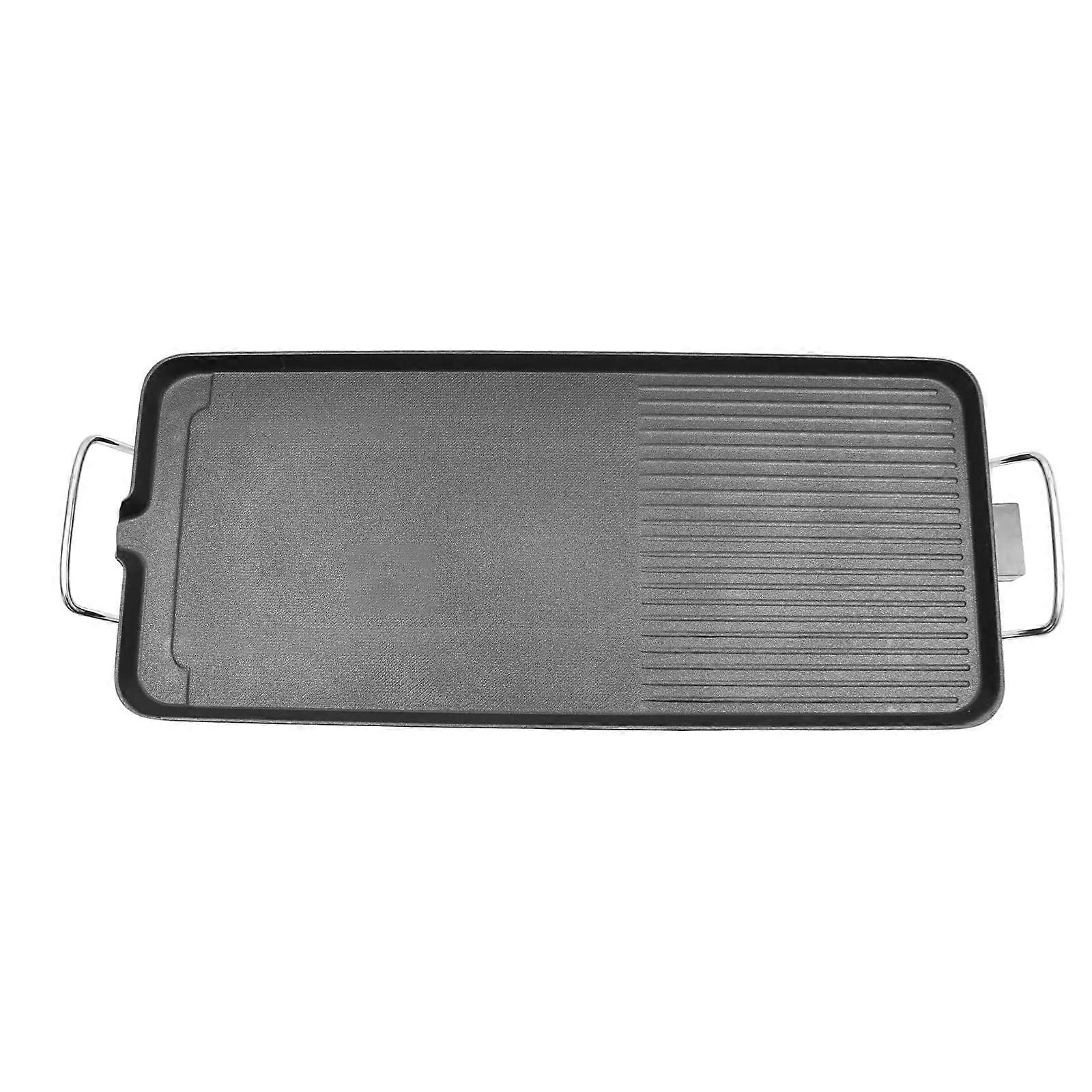 Extra Large Electric Grill with Smokeless Indoor Griddle, 5 Temp Settings, Nonstick BBQ Plate