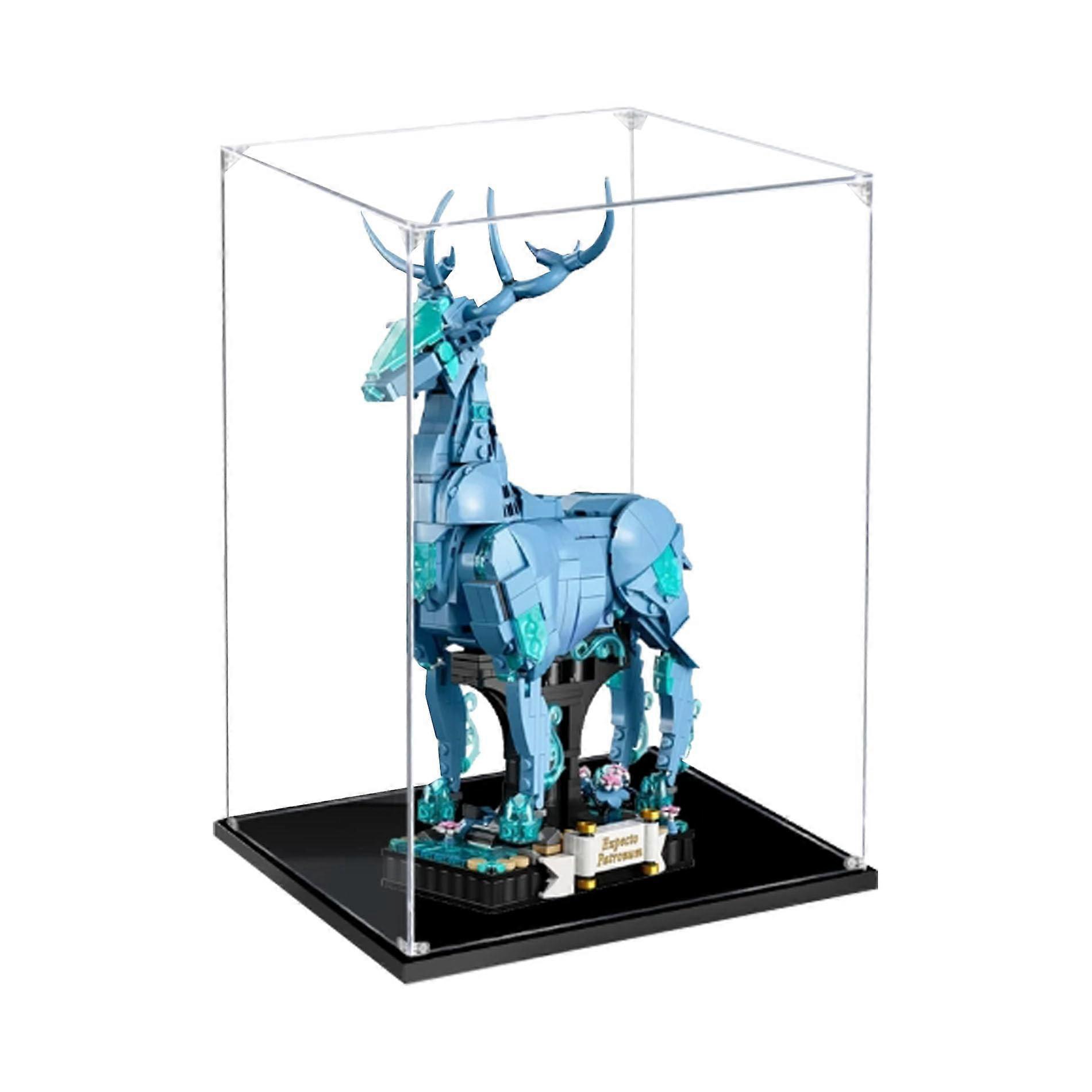 Display Case Acrylic Box for  76414 Clear 360° View Dustproof Moisture Resistant