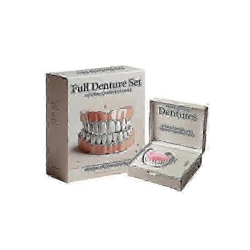Advanced Customized Full Denture Set, Silicone Reline Denture Set mi