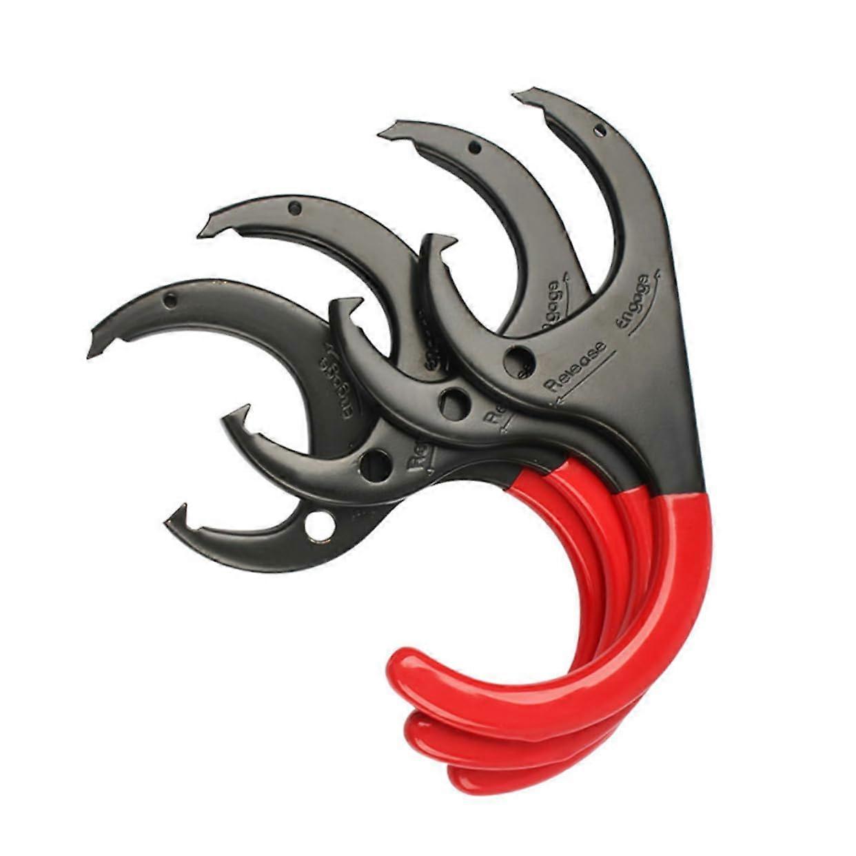 Ceiling Storage Hooks 4pcs Heavy Duty ClawType Garage Hanging Hooks for Tools Clothes Bags