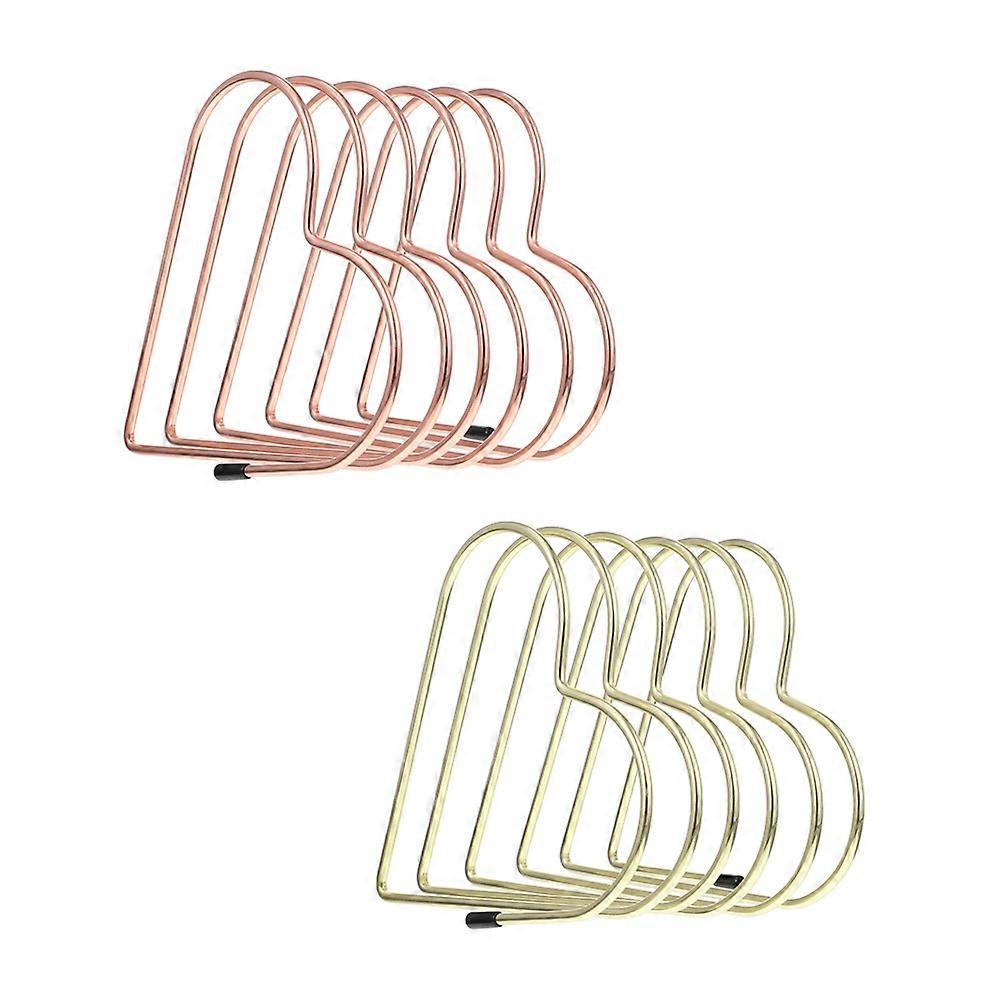 Adjustable Desktop Book Stand Featuring An Design For Home Office Use In Assorted Color 2Pcs