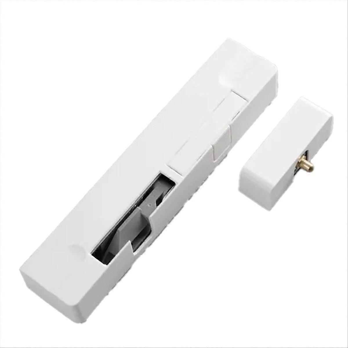 Door Closer Stopper Automatic Closer Lock Retractable White Right