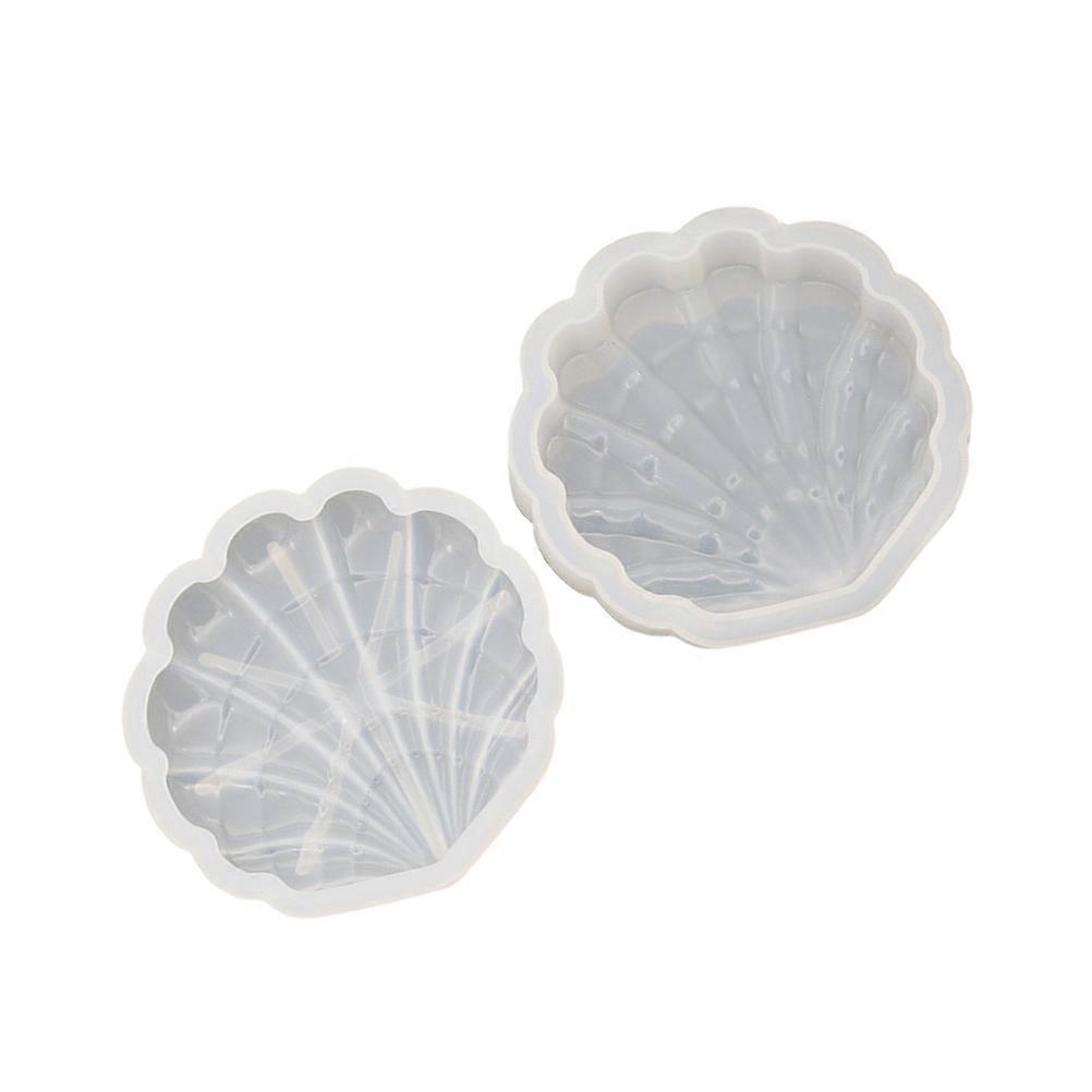 Silicone Storage Box Epoxy Mold Shell Shape for Small Item Storage 1Pcs