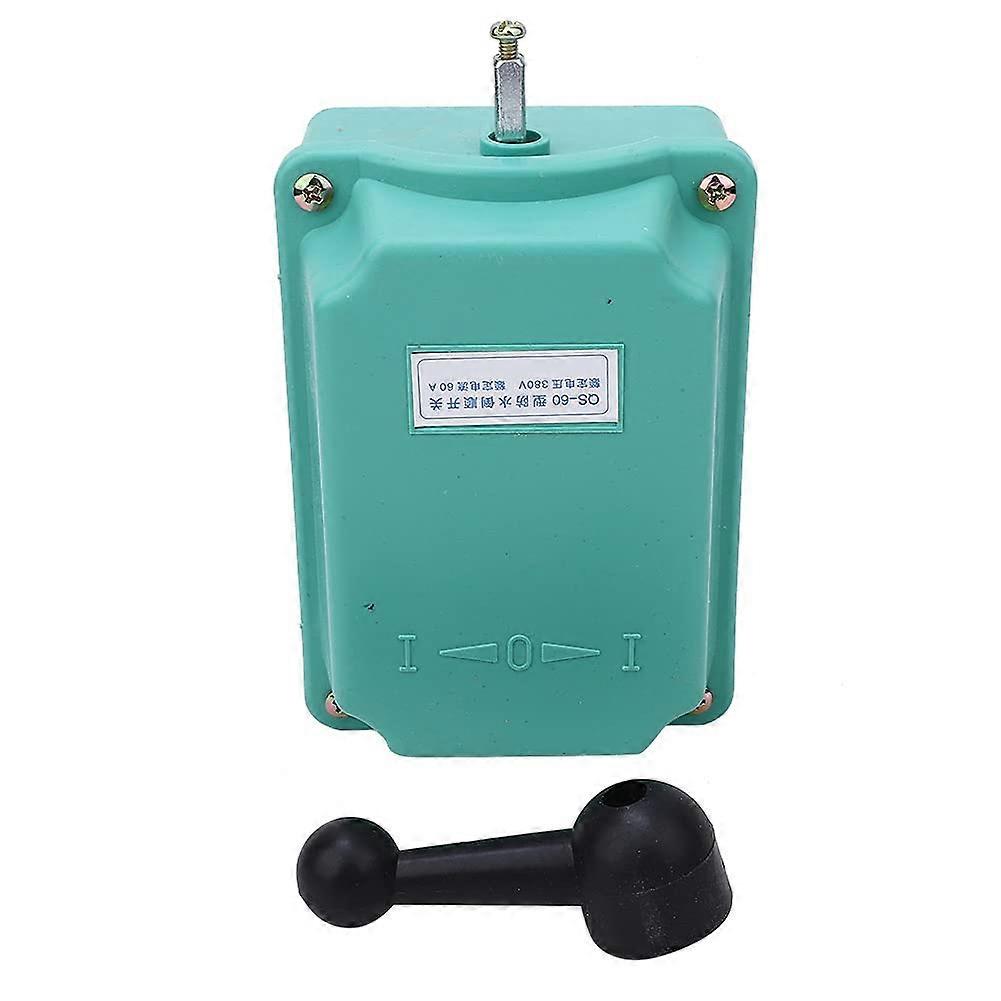 Waterproof Motor Reversing Switch with Plastic Housing Handle for Single or Three Phase Direction Control