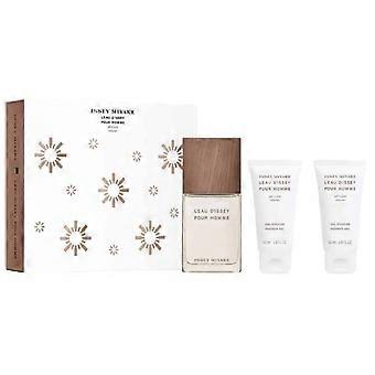 Issey Miyake L'eau D'issey Pour Homme VÃ©tiver Gift Set 50ml EDT Spray + Shower Gel 2 x 50ml