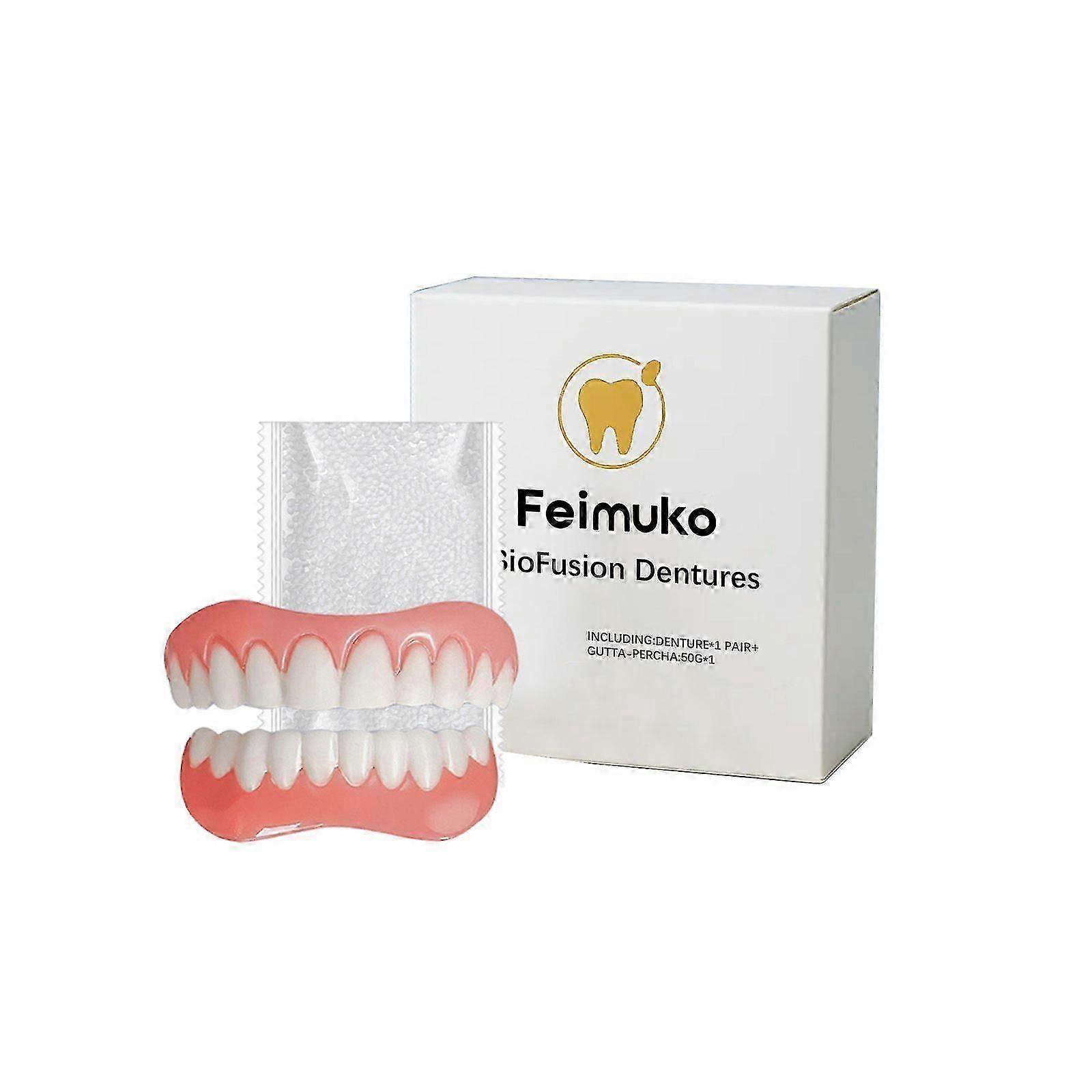 Feimuko Denture Kit Comfortable for Smile Beautification