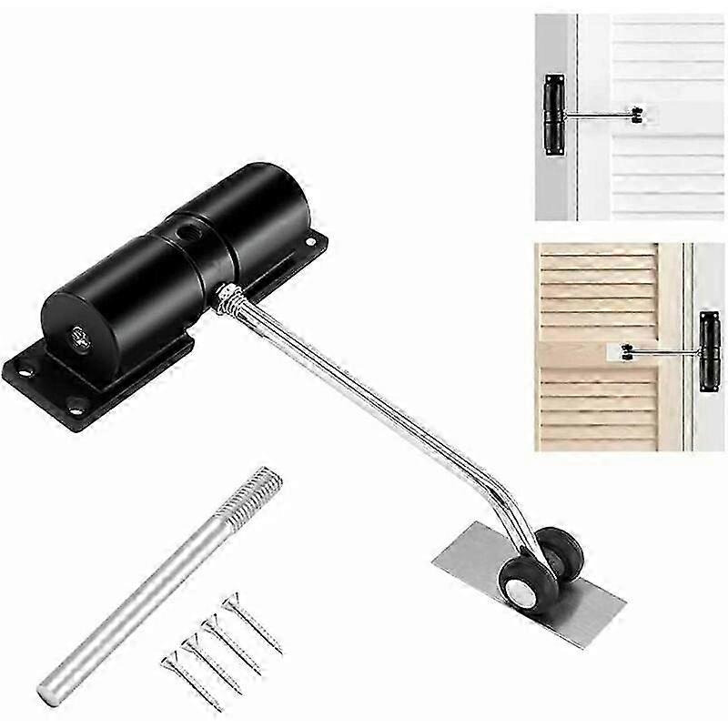 Internal Door Closer Automatic Adjustable Steel Spring Mechanism