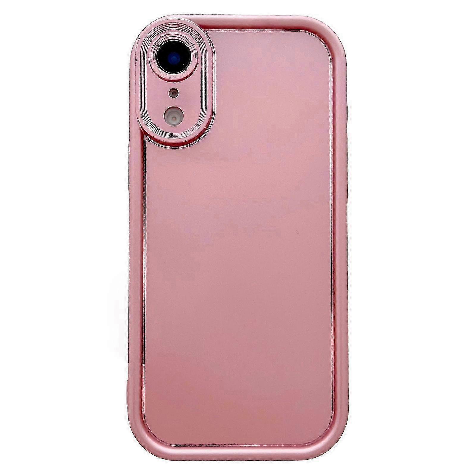 Solid Color Metallic Paint Precise Hole TPU Phone Case