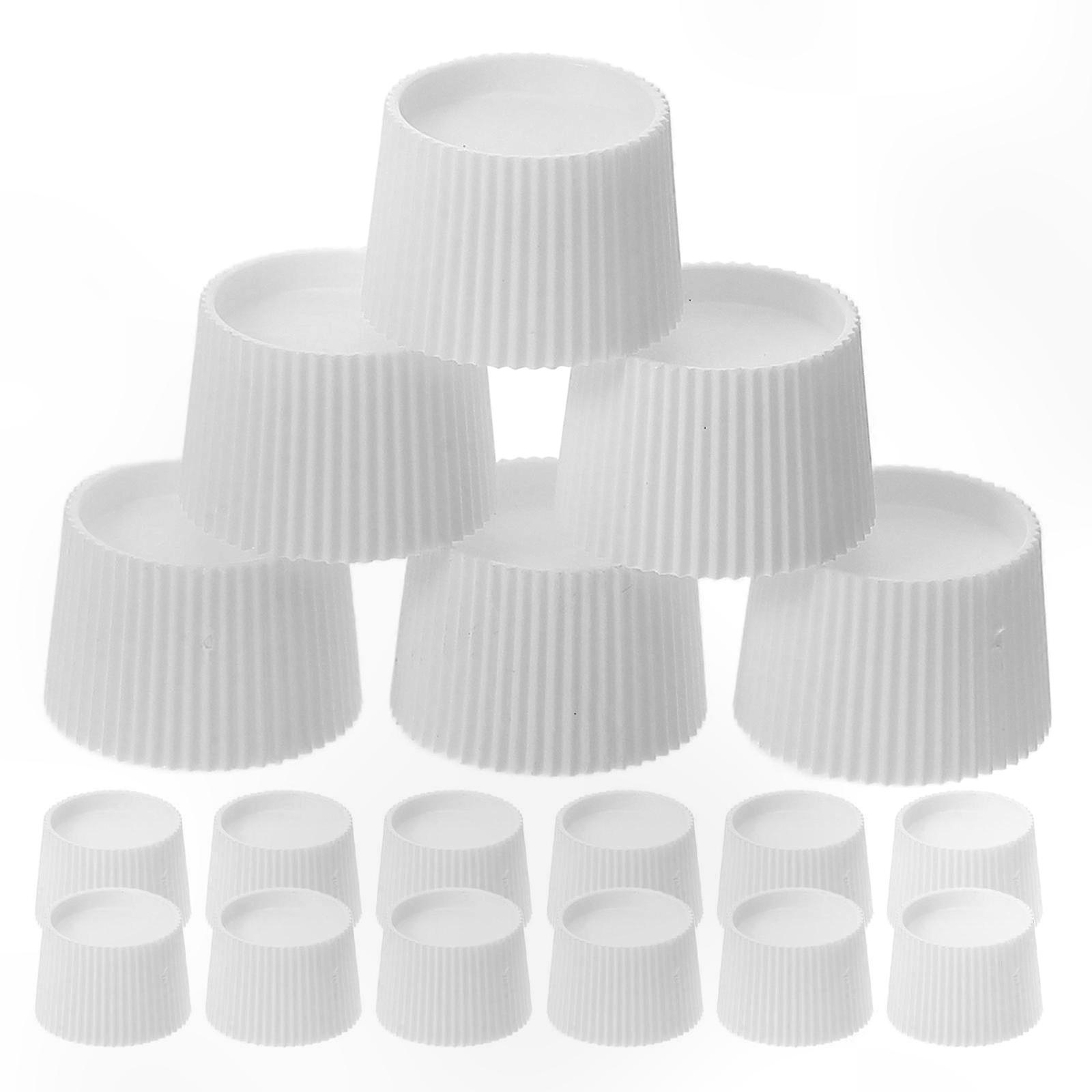 100Pcs Screw-in Cap Lid for Plastic Tubes Cover Replacement