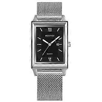 Herenmode Sportshorloges Eenvoudig Heren Luxe Goud Zakelijk Ultra Dunne Mesh Band Quartz Horloge