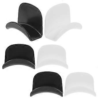6pcs adesivo fone de ouvido gancho suporte de parede jogo fones de ouvido suporte de fone de ouvido