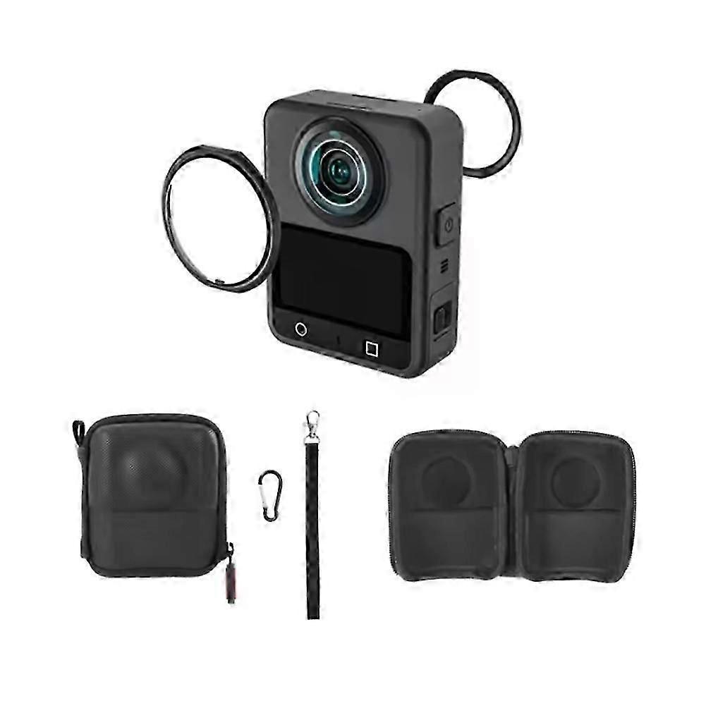 compatible with 360 Camera Lens Guards - Anti-Scratch Protector Cover Storage Case Accessories