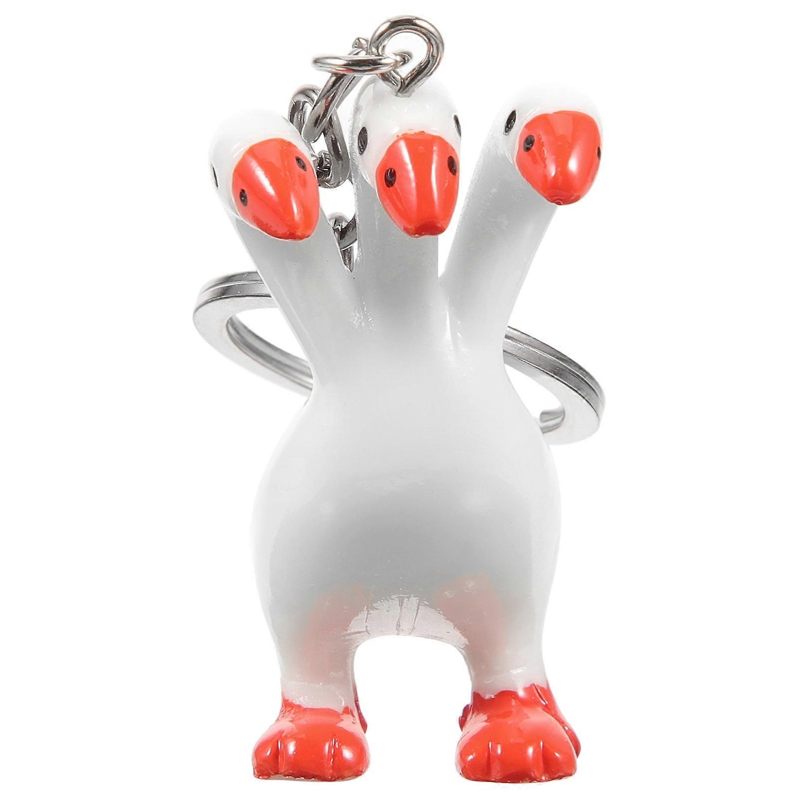 Goose Keychain Creative Keychain Pendant for Decor