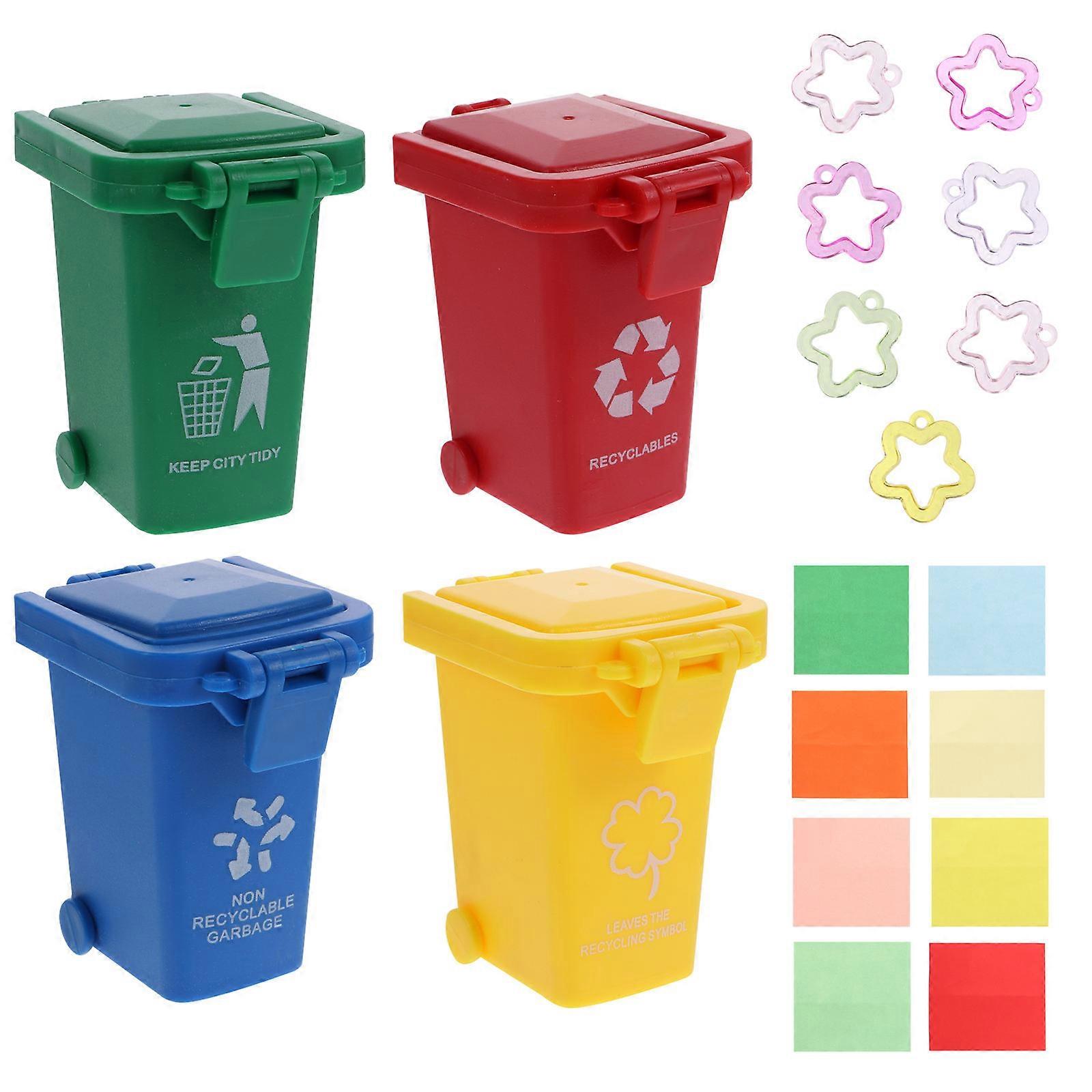 Parrot Intelligence Training Toy Color Sorting Bin for Play 2Sets