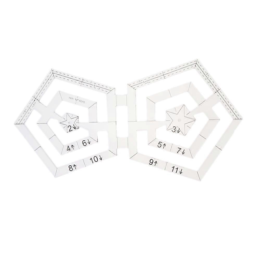 Acrylic Quilting Ruler Patchwork Template Ruler for Clothes Making Use