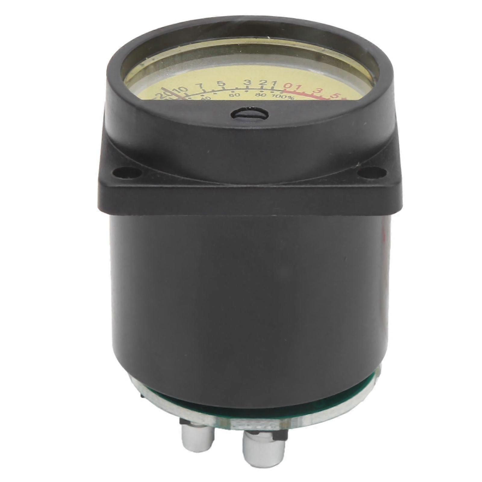 35mm Pointer VU Meter with Yellow Backlight High Accuracy DIY Level Meter Head with Driver Board