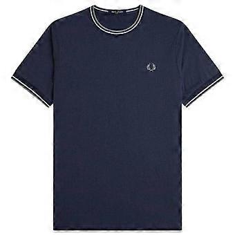 Fred Perry Mens Tipped T-Shirt